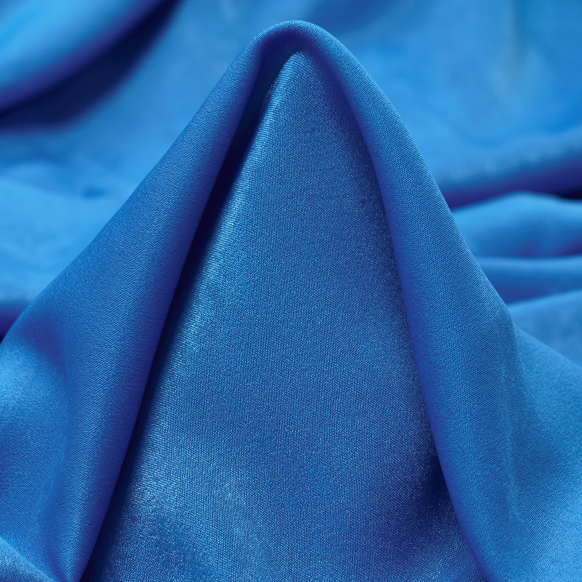 SATIN, MEDITERRANEAN BLUE (F000033578)