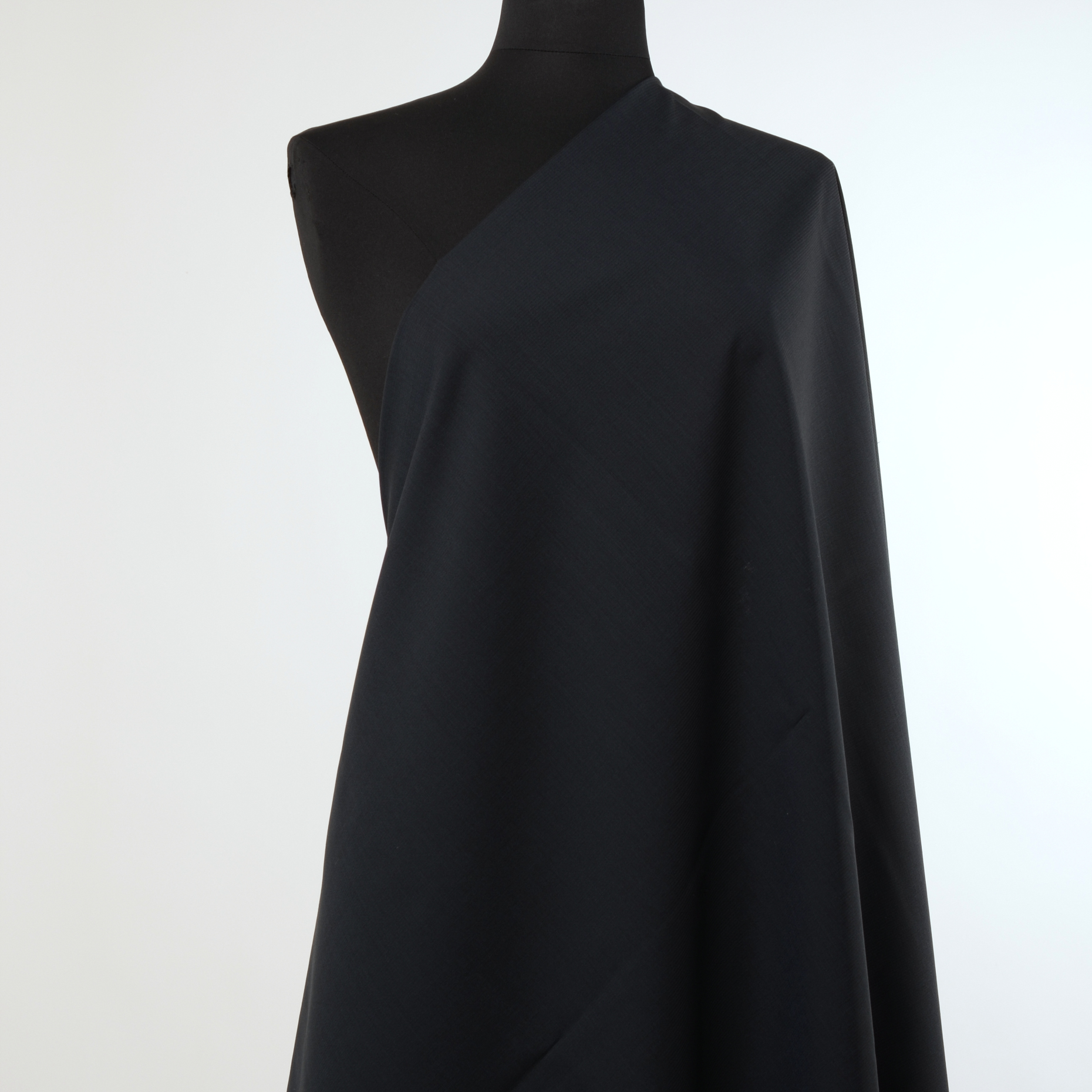 FINE WOOL, MICRO DESIGN, MIDNIGHT BLUE (F000005879) - Mannequin