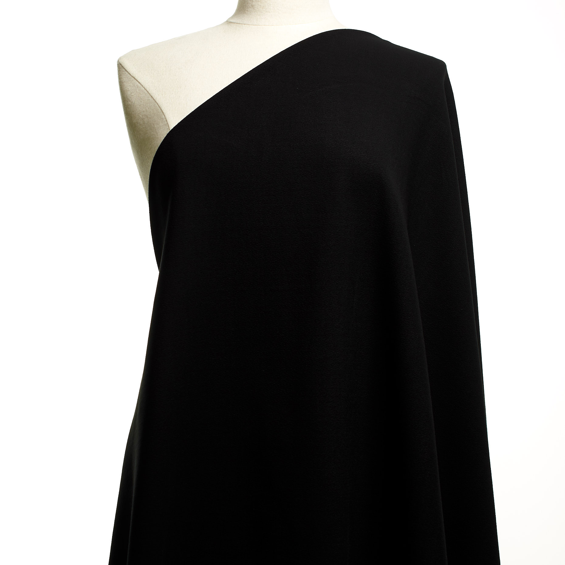 Jersey, Viscosa, Stretch, Black Beauty (F000046221) - Manichino