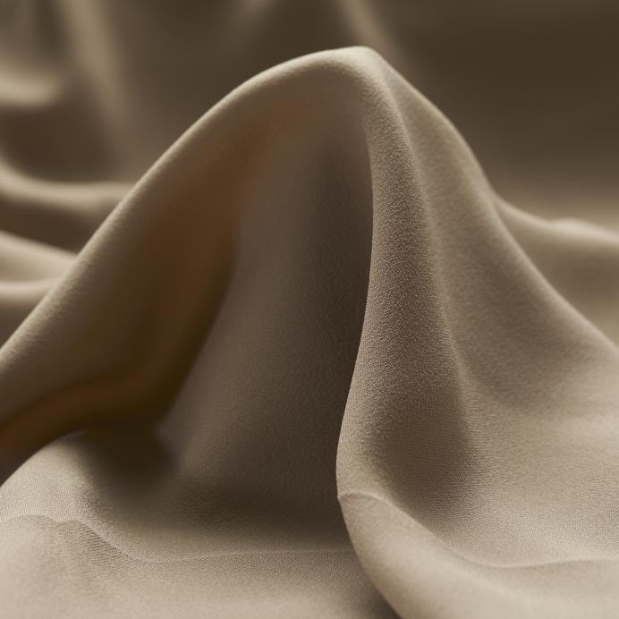 Crêpe, Triacetato, Nougat (F000027195)