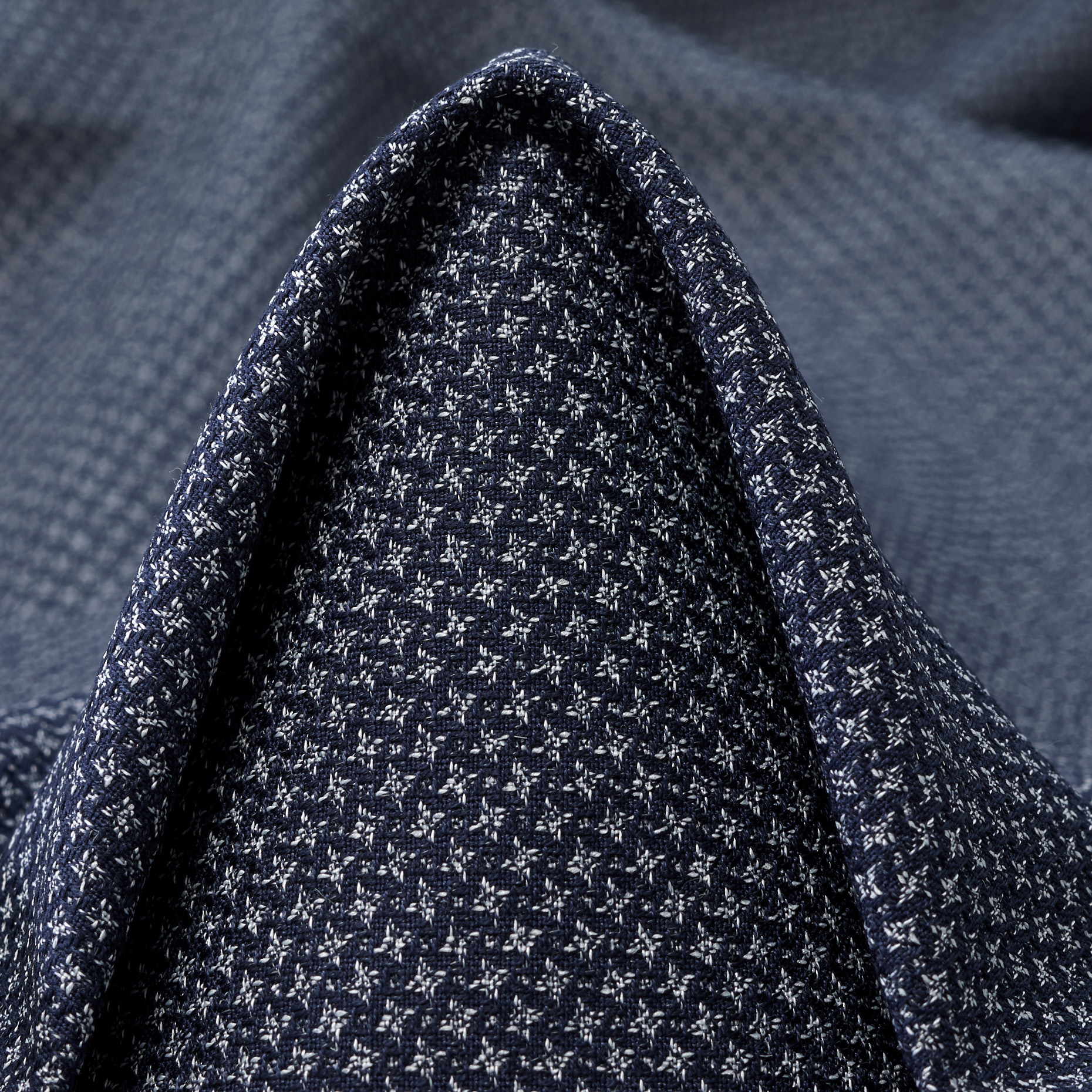 Хлопок, Мелкий рисунок, Black Iris (F000044607)