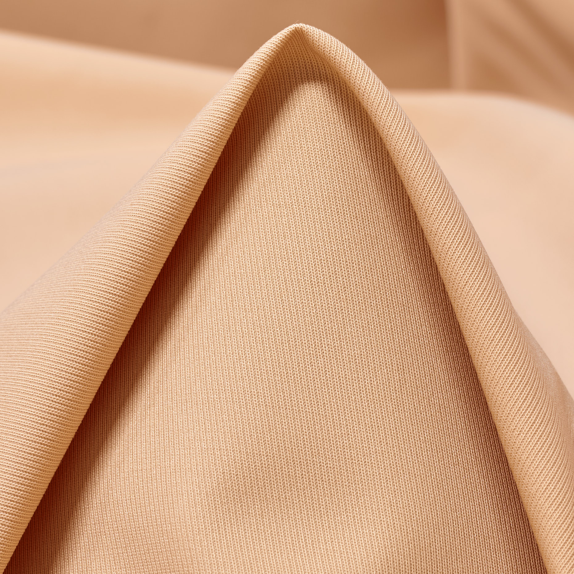 GABARDINE, COTTON ELASTIC, POWDER ROSE (F000042734)