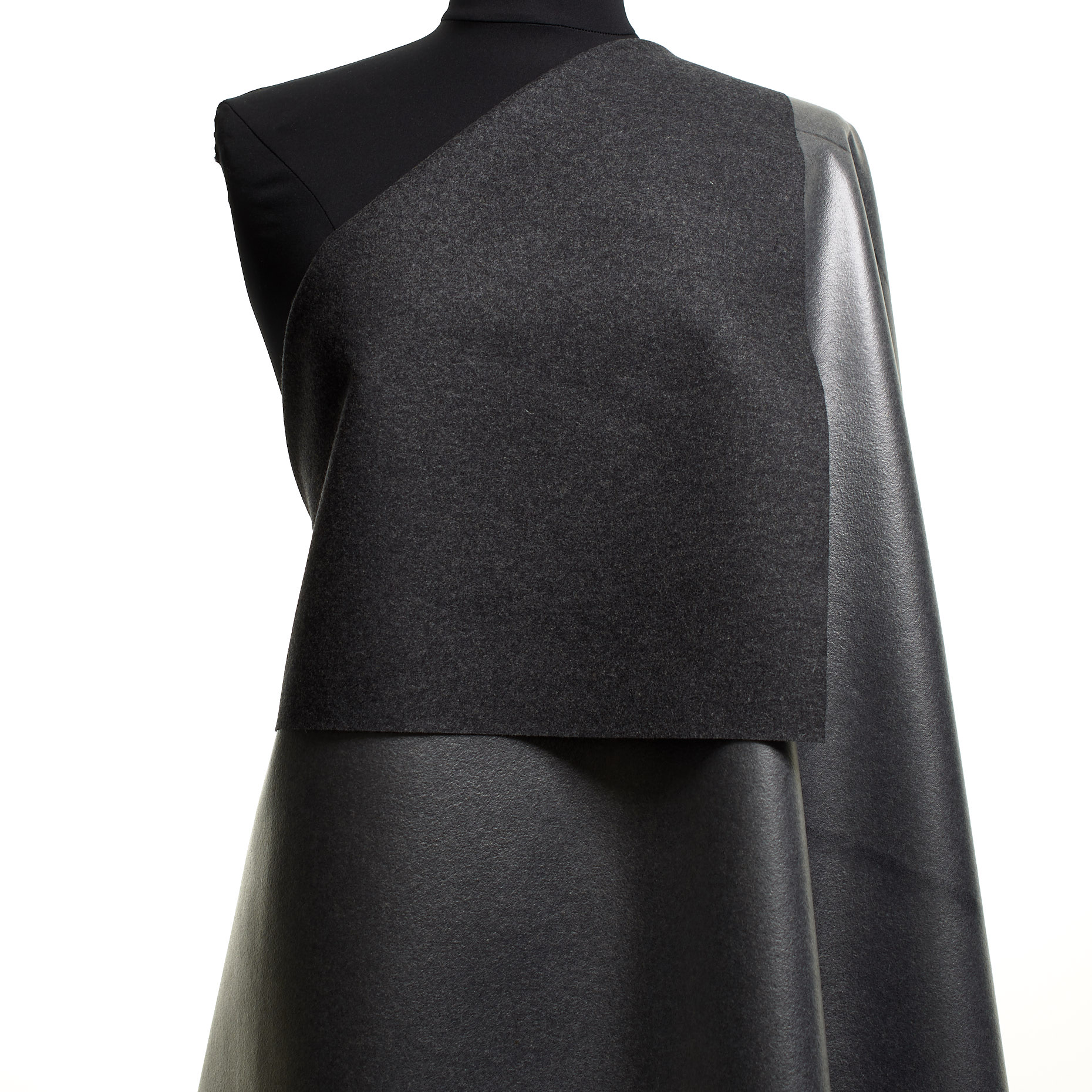 Loden, Spalmato, Volcanic Ash (F000044407) - Manichino