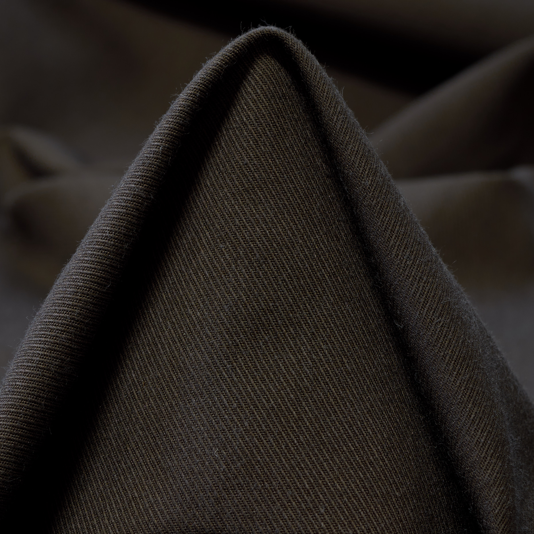 TWILL, COTTON BLEND, DARK CHOCOLATE (F000009693)