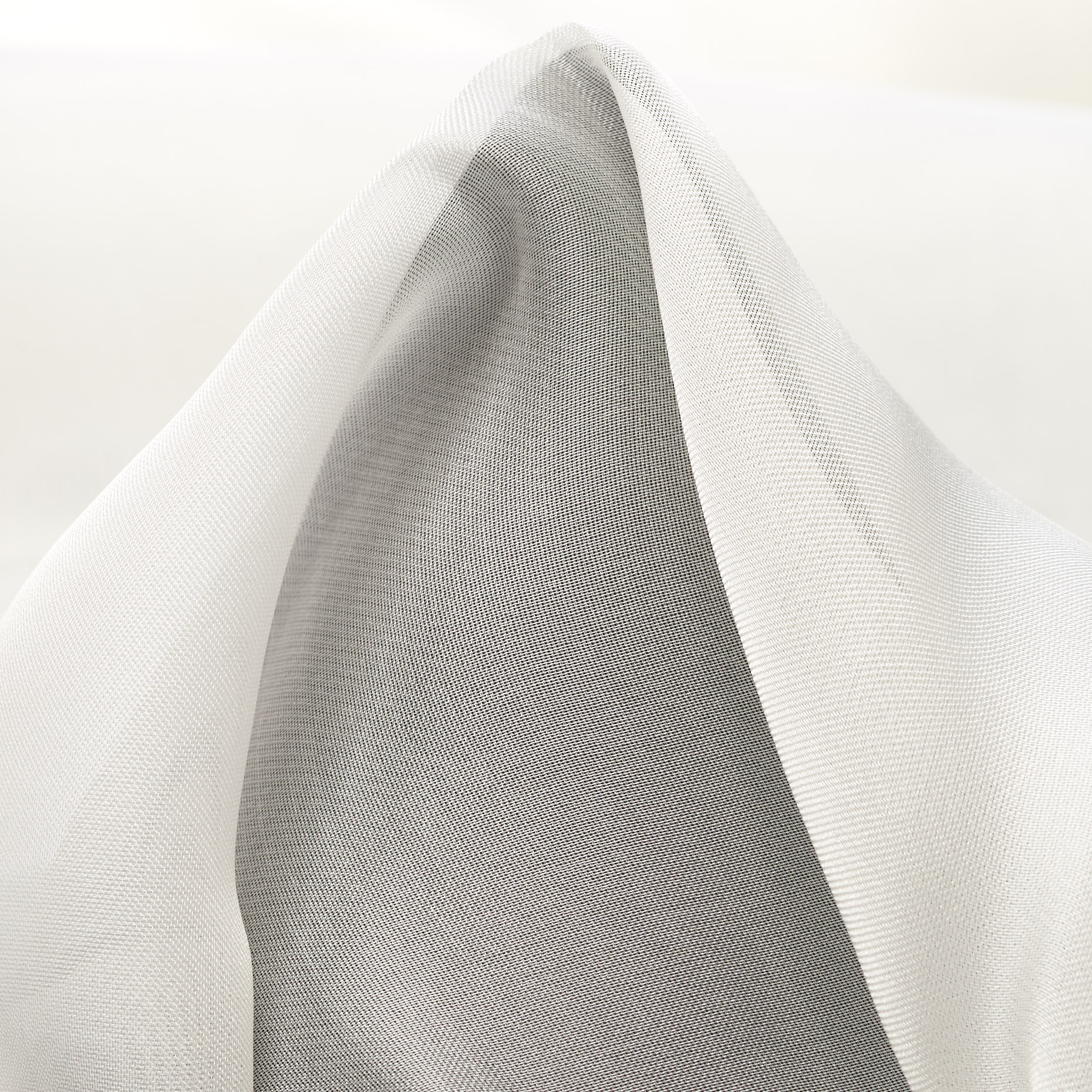 SILK, ORGANZA, SNOW WHITE (B0000060)