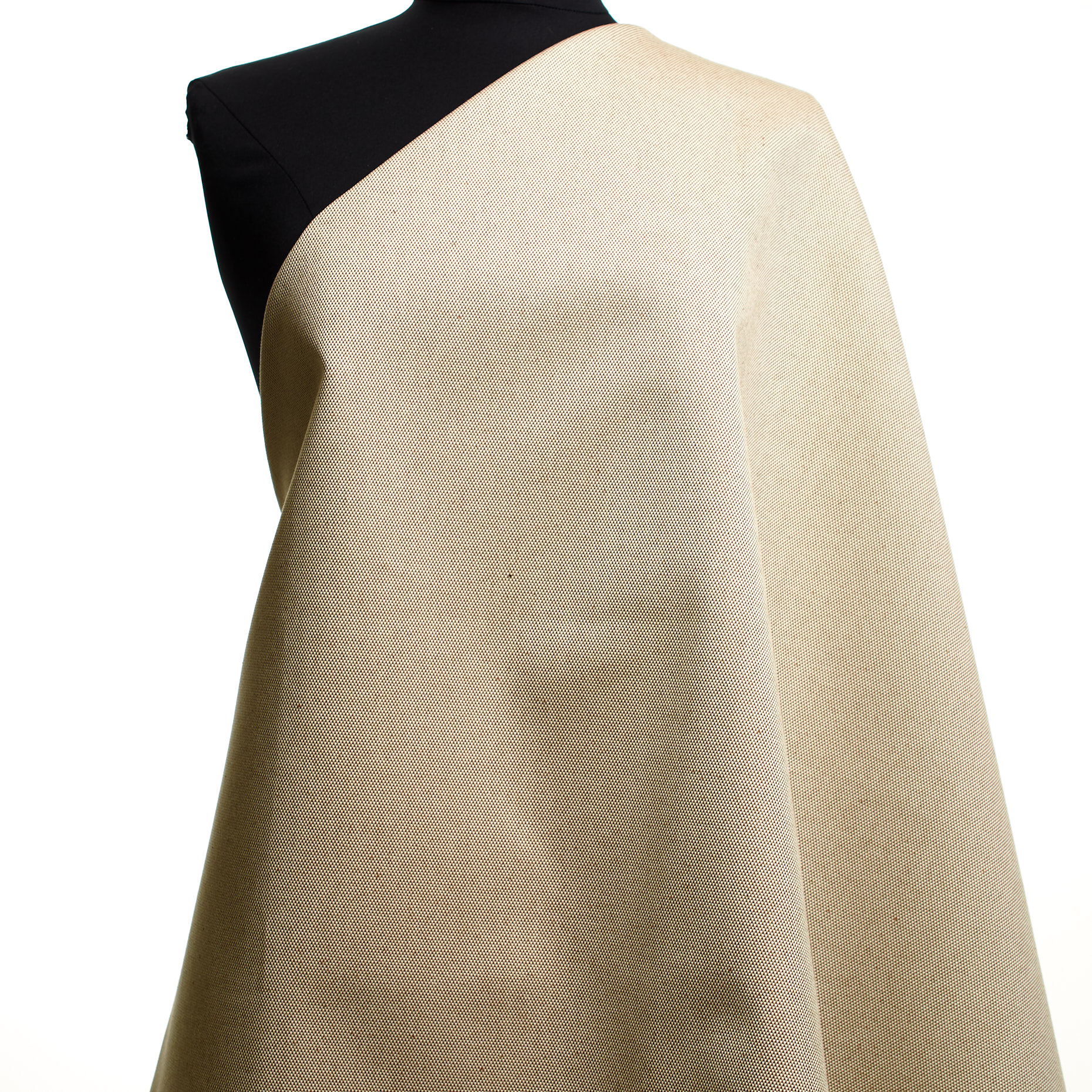 CANVAS, COTTON, COATED, FEATHER GRAY (F000043980) - Mannequin