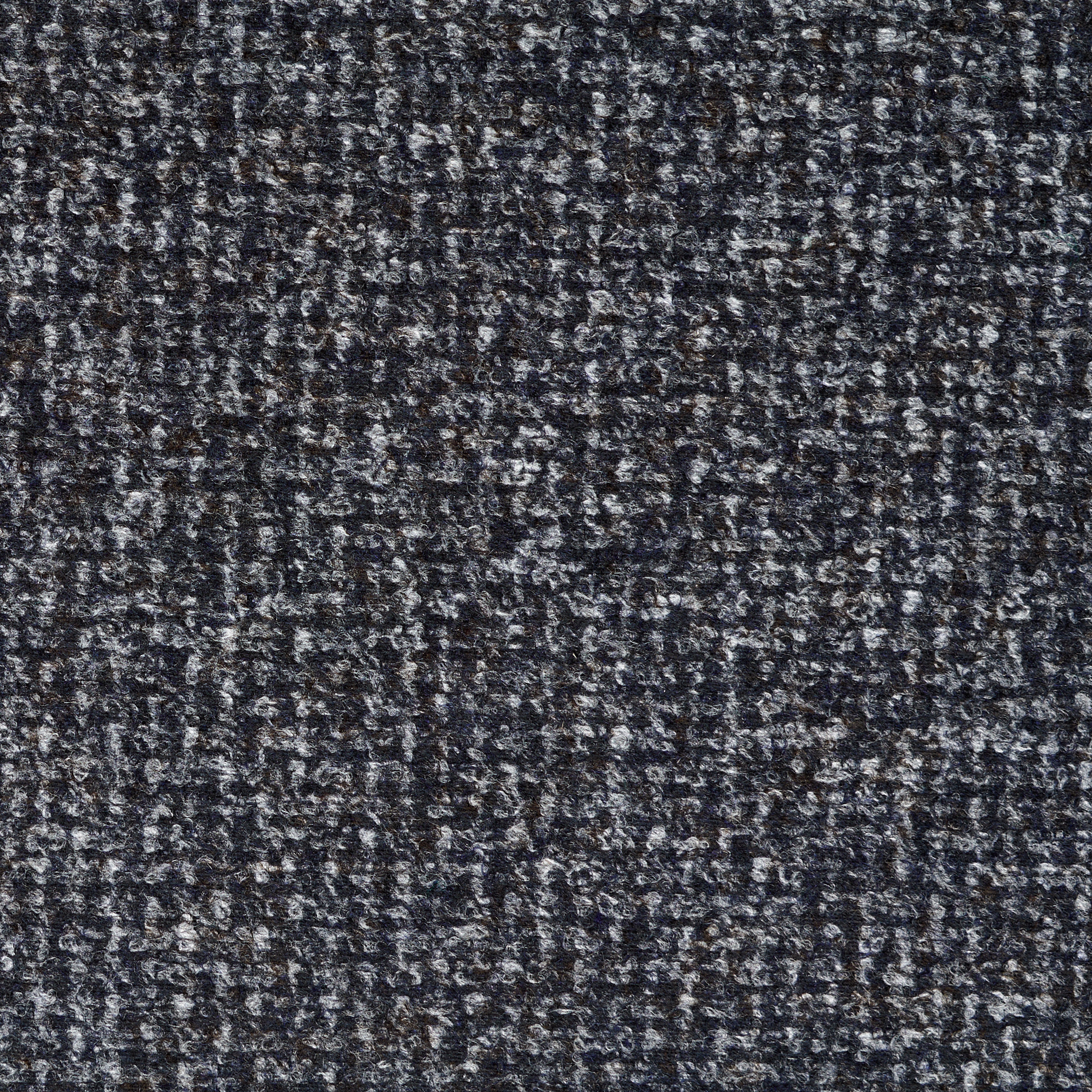 Трикотаж, Варёная Шерсть, Меланж, After Midnight (F000048149) - Ткань