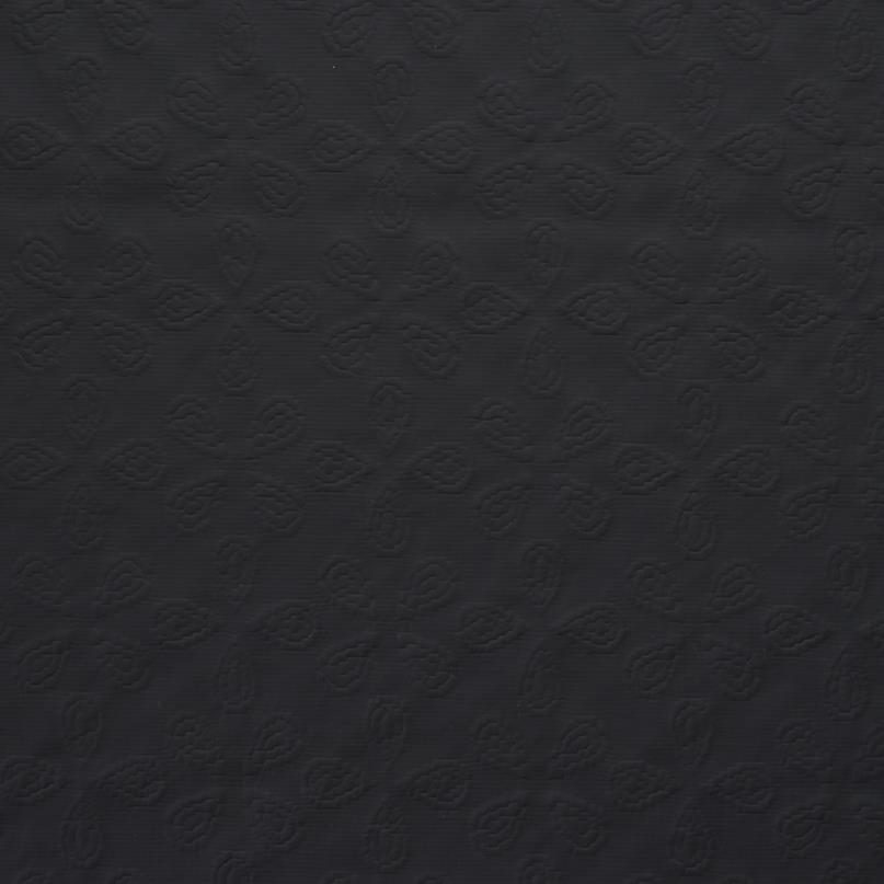 COTTON, COATED, WATER REPELLENT, JET BLACK (F000028097) - Texture