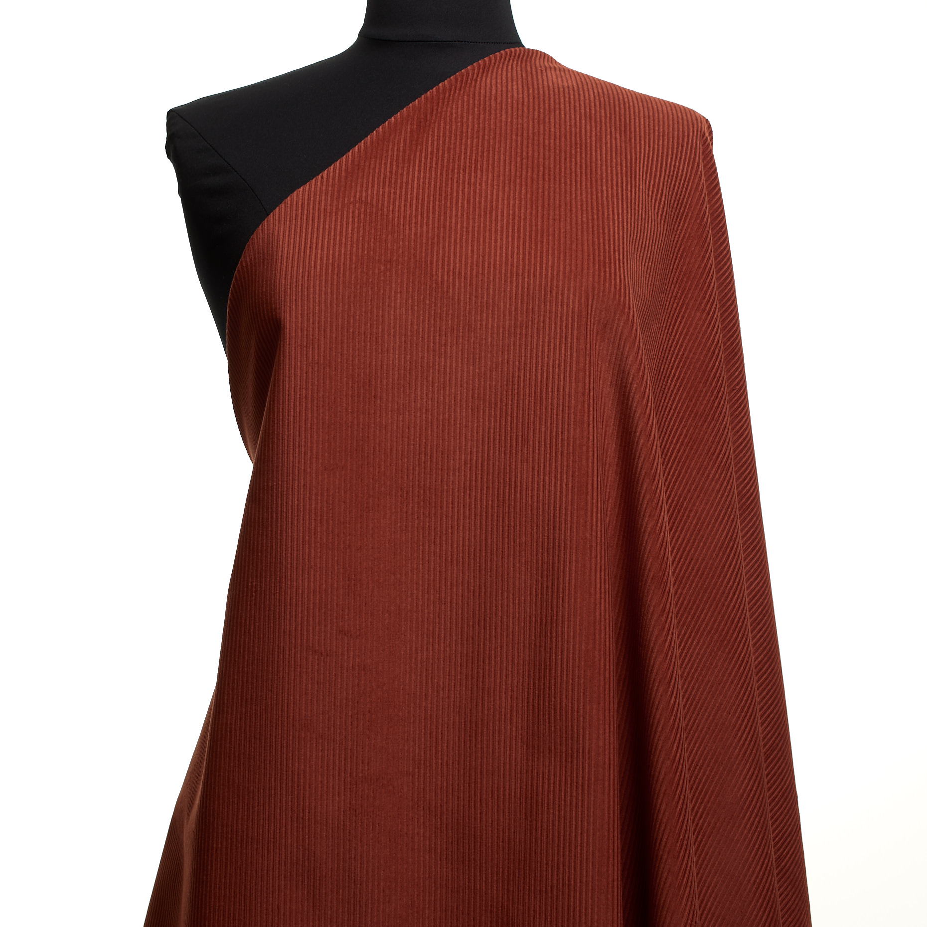 CORDUROY, COTTON, ELASTIC, MARSALA (F000047437) - Mannequin