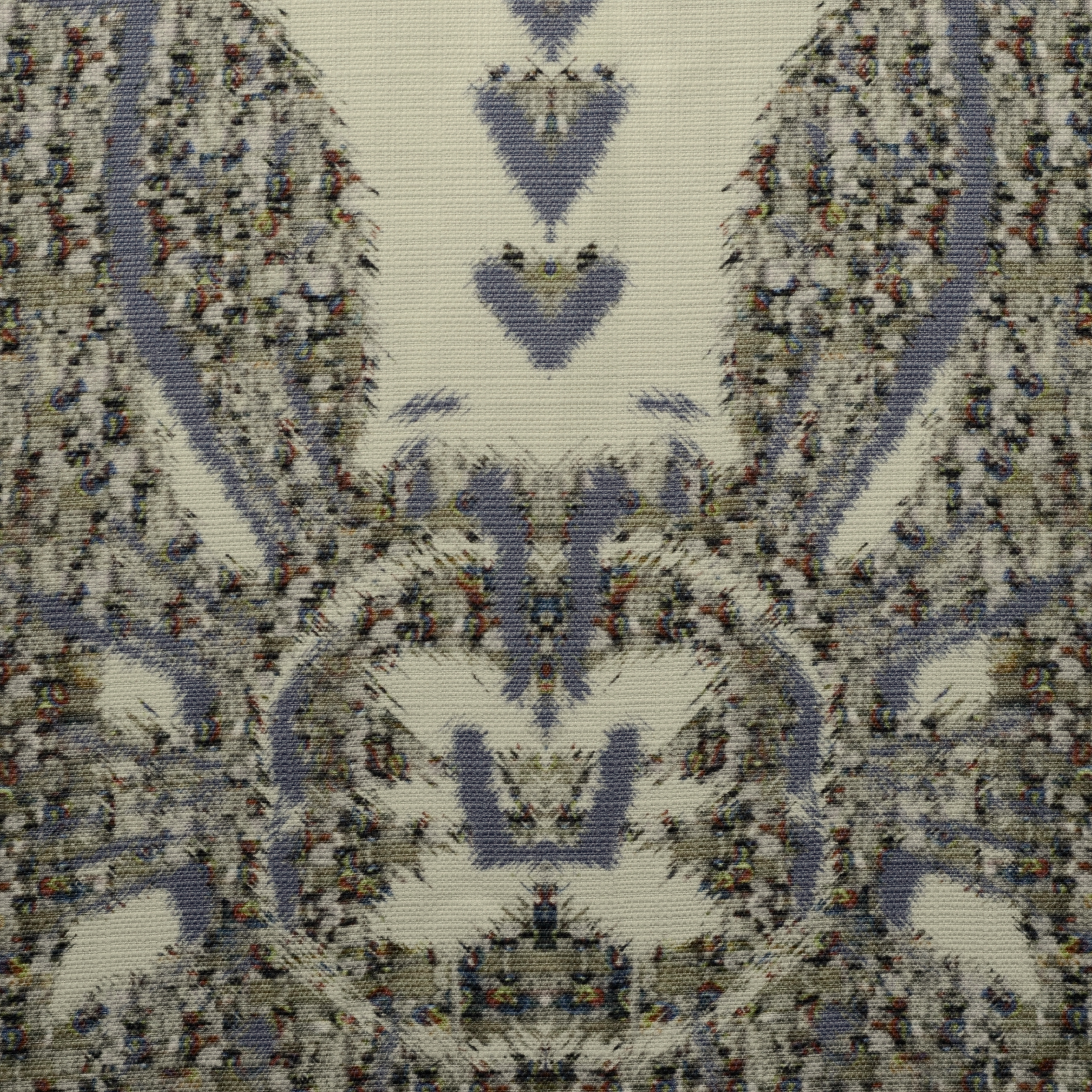 CANVAS, COTTON ELASTIC, PRINTED, MULTICOLOR (F000018958) - Texture