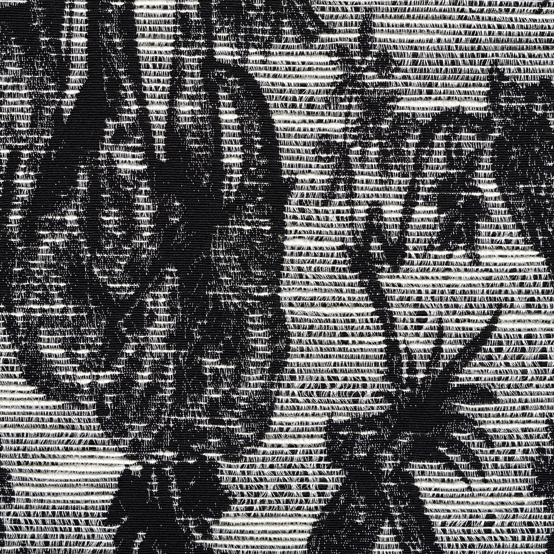 Jacquard, Cotone, Jet Black&Snow White (F000048267) - Trama