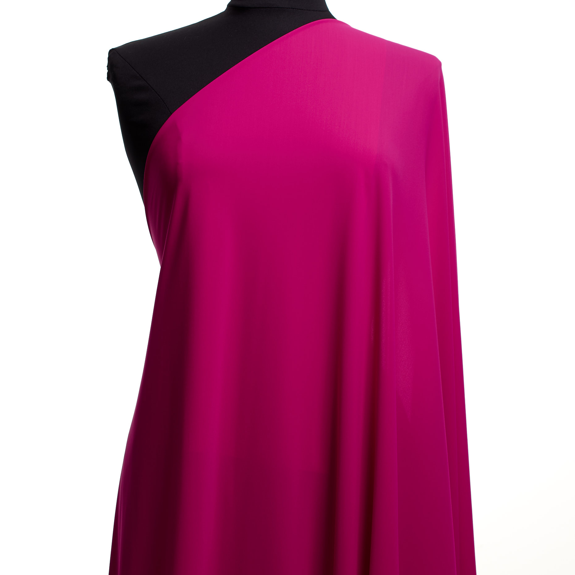 TECHNO JERSEY, POLYAMID, HIGH ELASTICITY, PINK PEACOCK (F000042665) - Mannequin