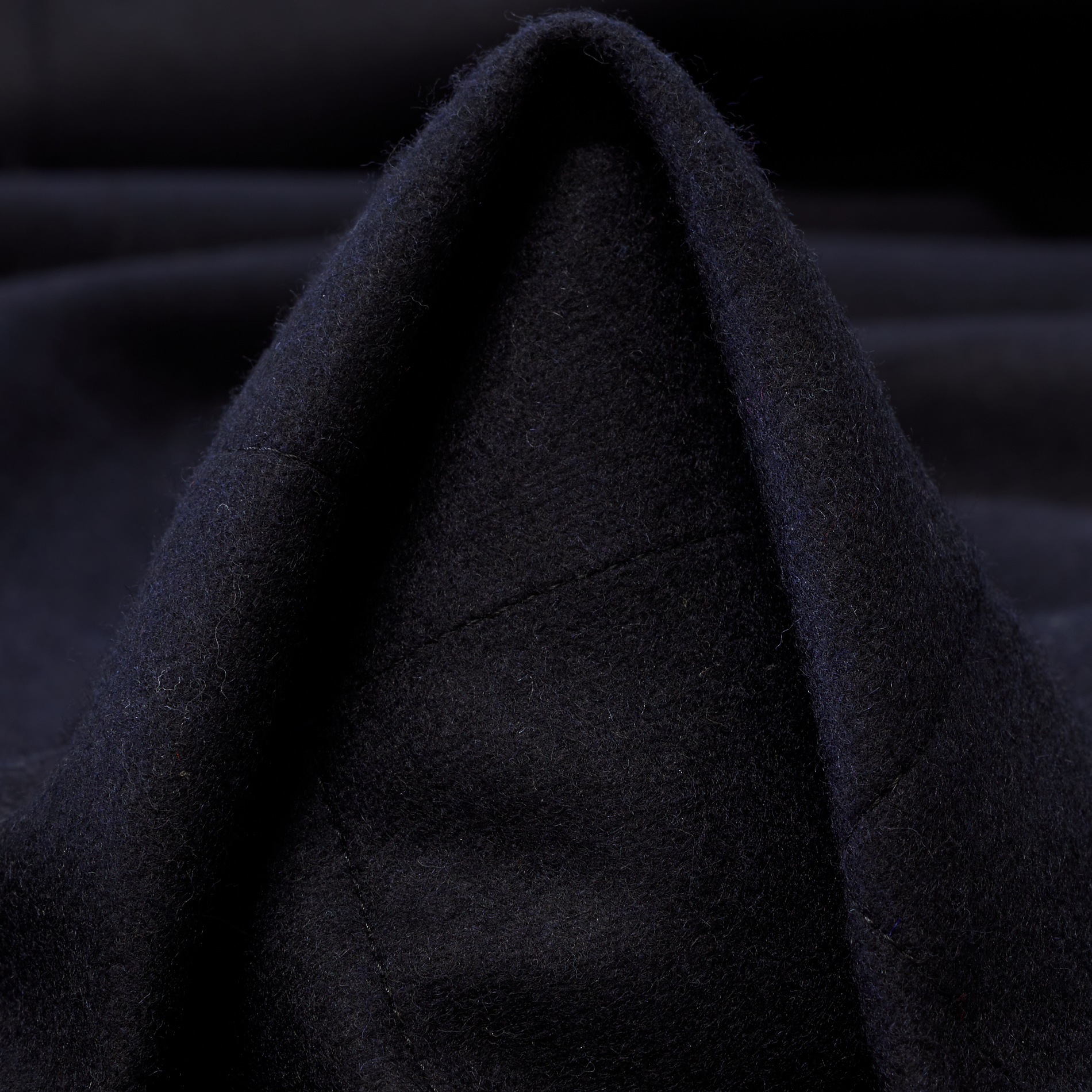 Double, Wełna, Pikowany, Midnight Blue&Taupe (T0000191)