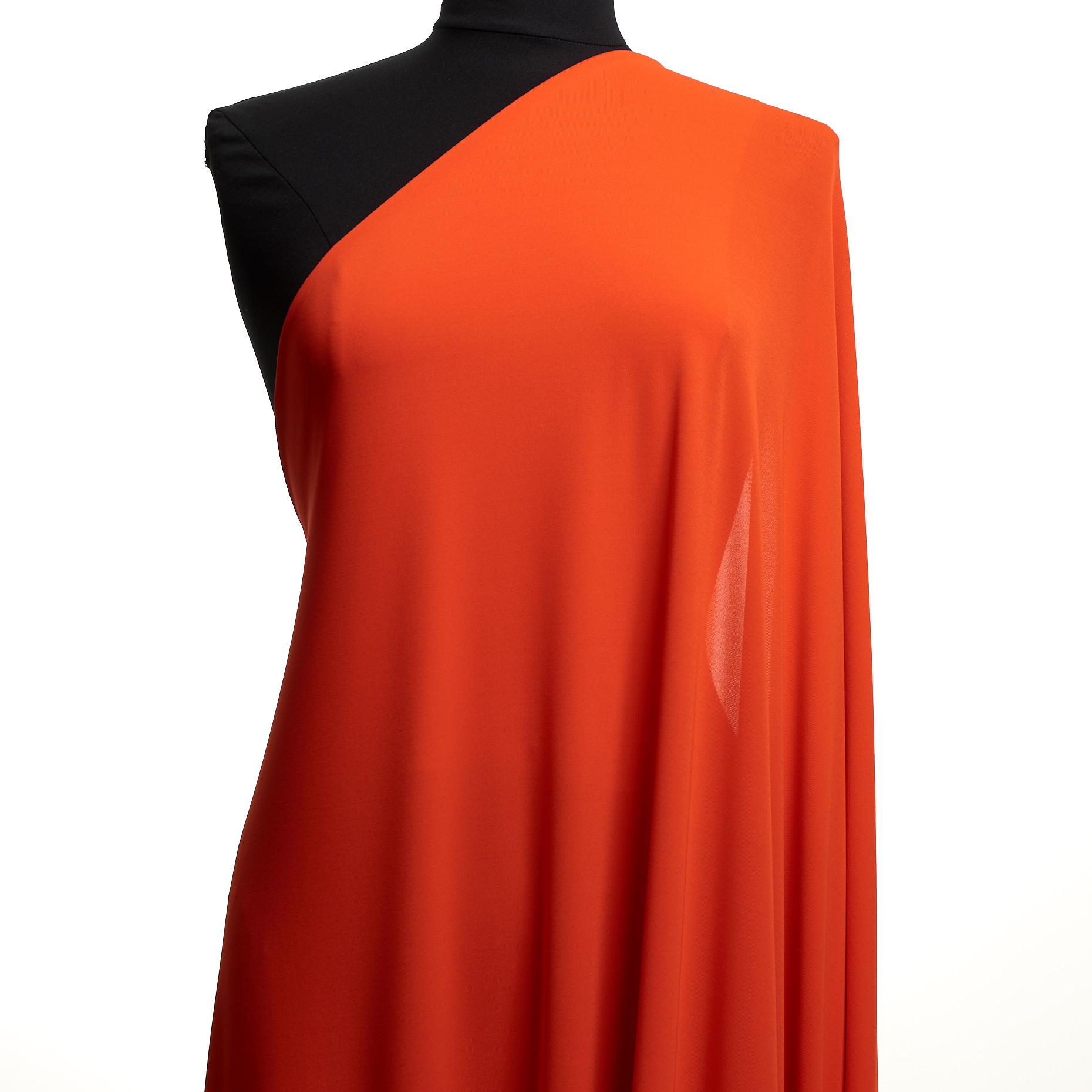 Jersey, Acetato, Stretch, Cherry Tomato (F000029631) - Manichino