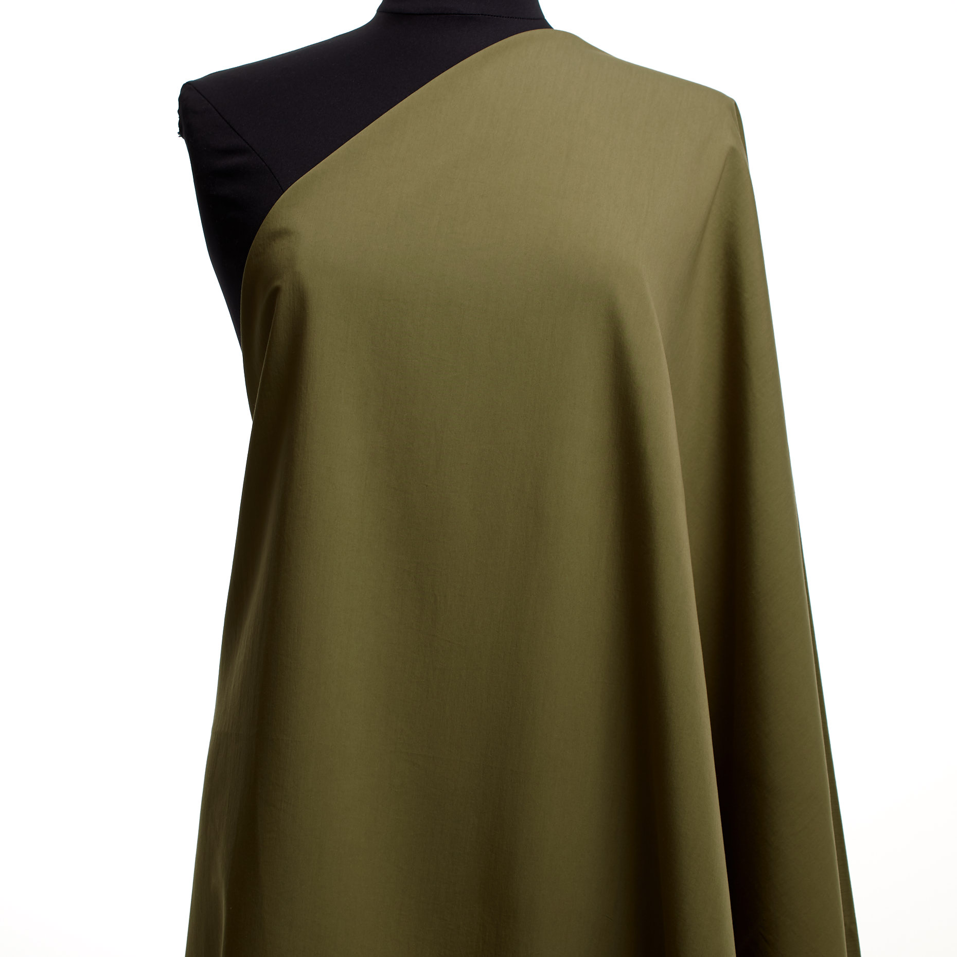 POPLIN, COTTON, SILK, DRIED HERB (T0000485) - Mannequin