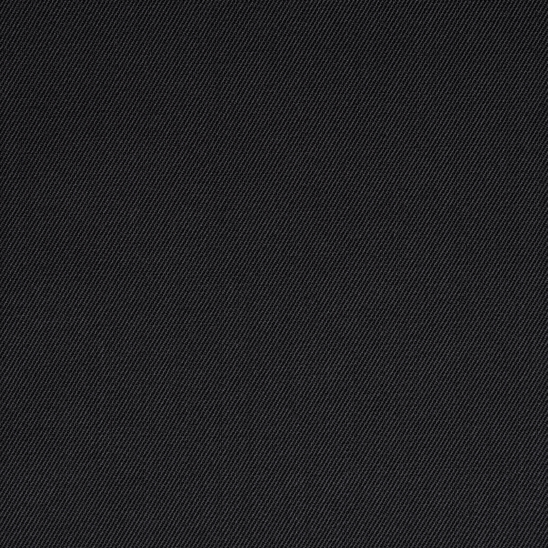 TWILL, WOOL BLEND, ELASTIC, RAVEN BLACK (F000045018) - Texture