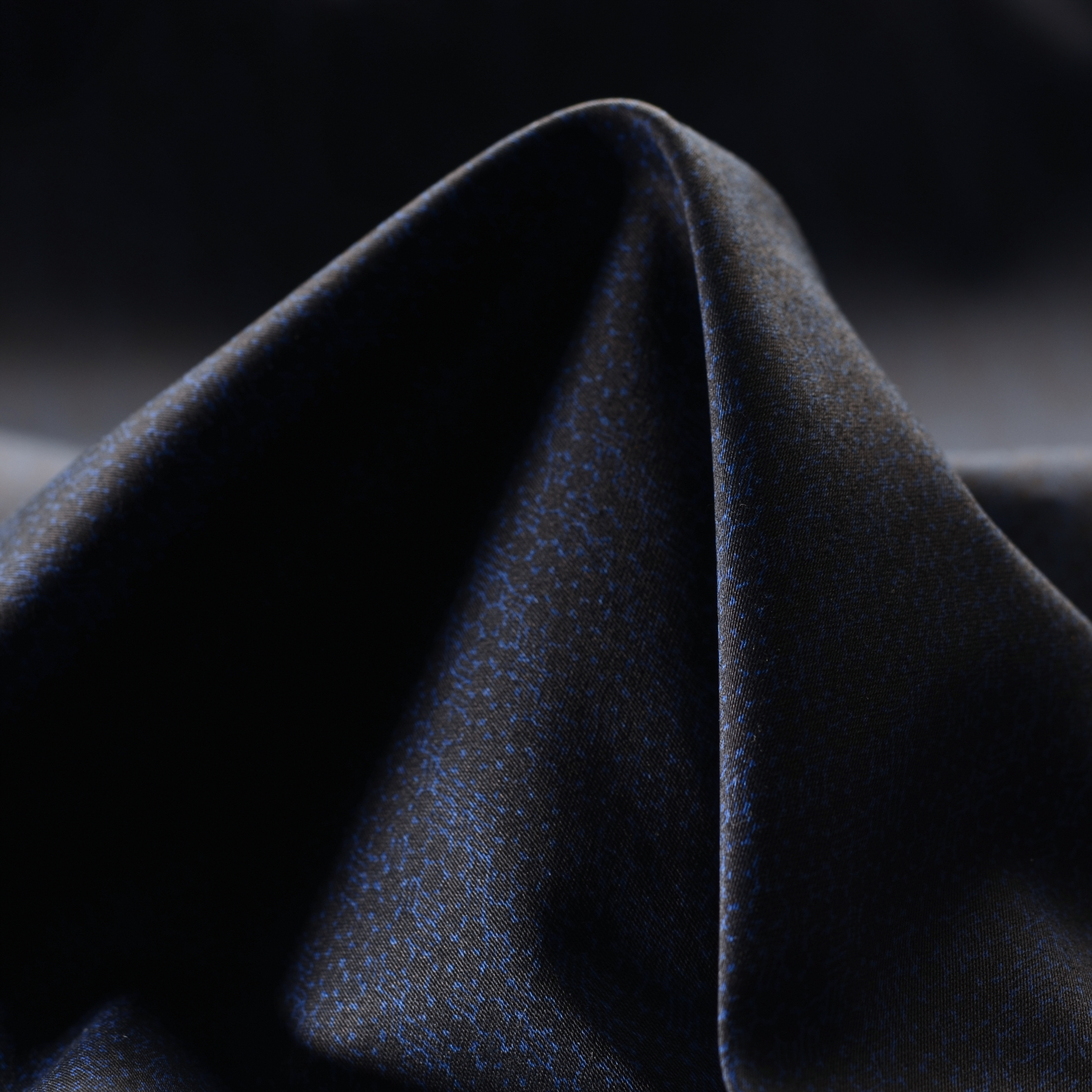 COTTON, ELASTIC, COATED, PARISIAN NIGHT (F000022617)