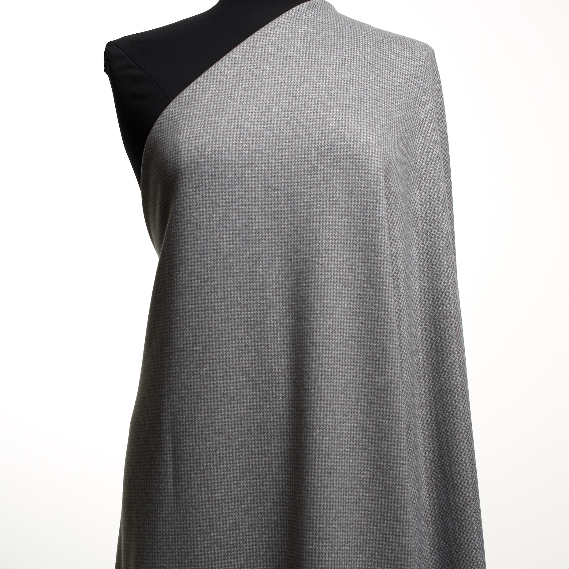 Трикотаж, Хлопок, Гусинная Лапка, Chiseled Stone (F000037808) - Манекен