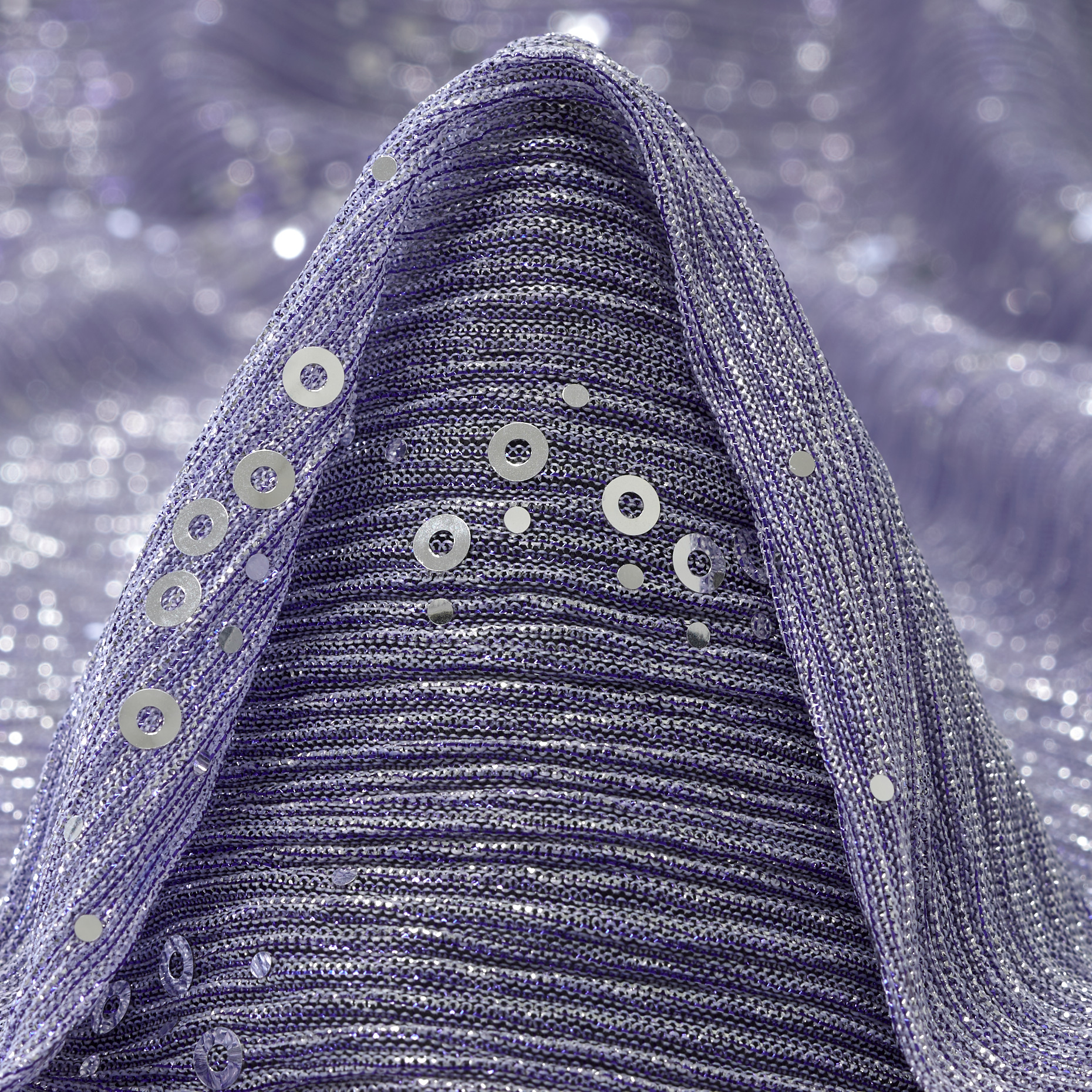 JERSEY, LUREX, SEQUIN, LAVENDER GRAY (F000048626)