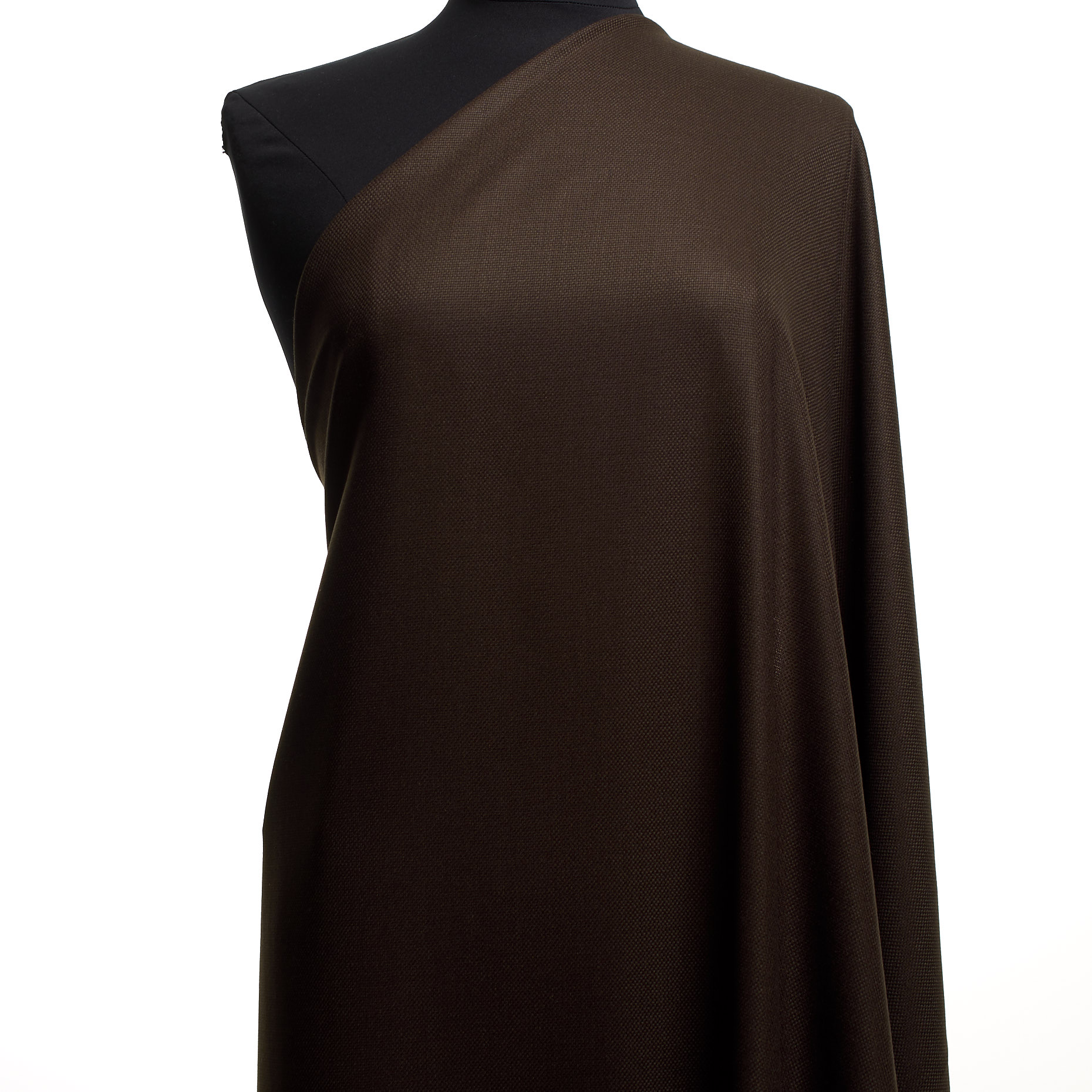 Шерсть, Мелкий рисунок, Chocolate (F000038562) - Манекен