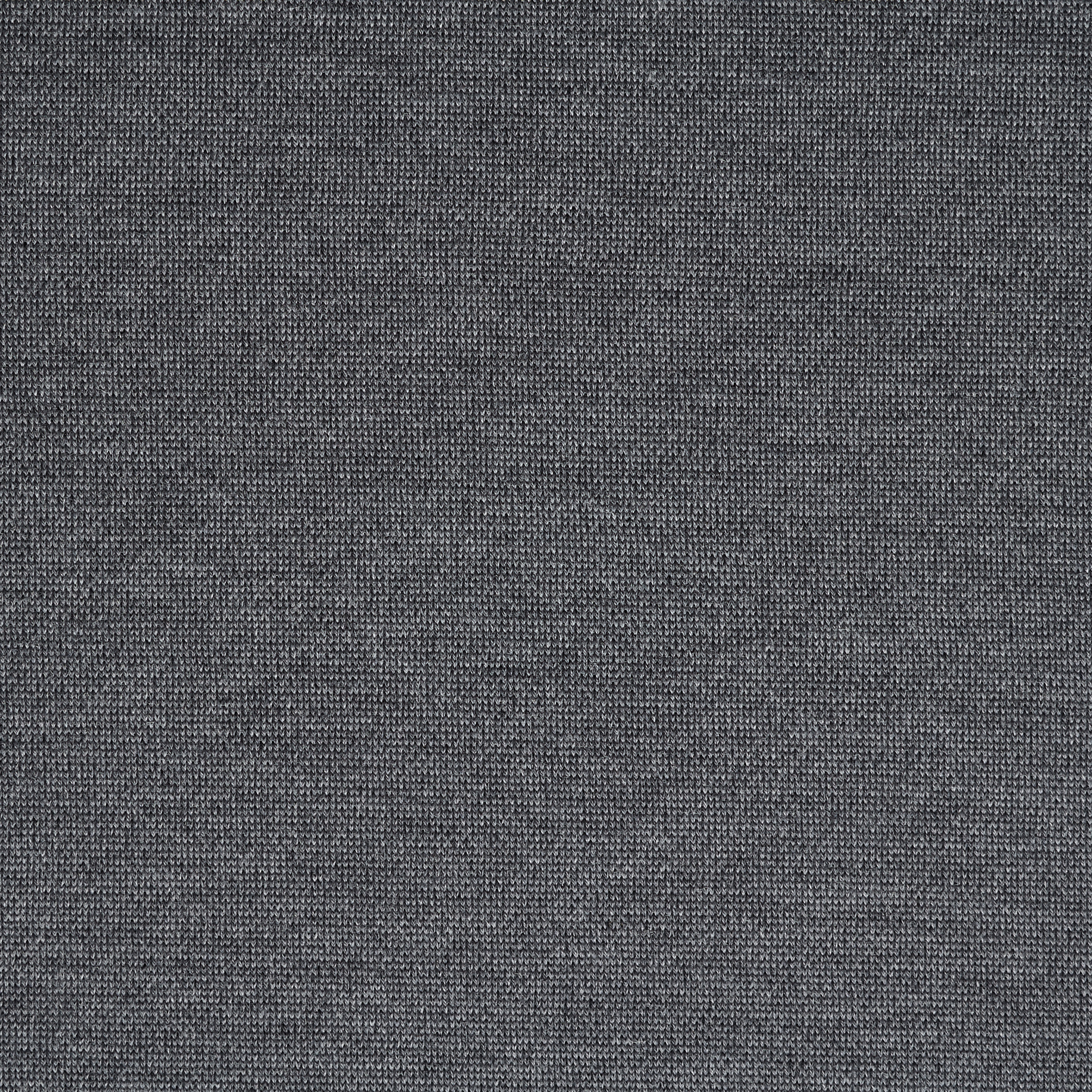 JERSEY, VIRGIN WOOL, MELANGE, STEEL GRAY (F000047903) - Texture