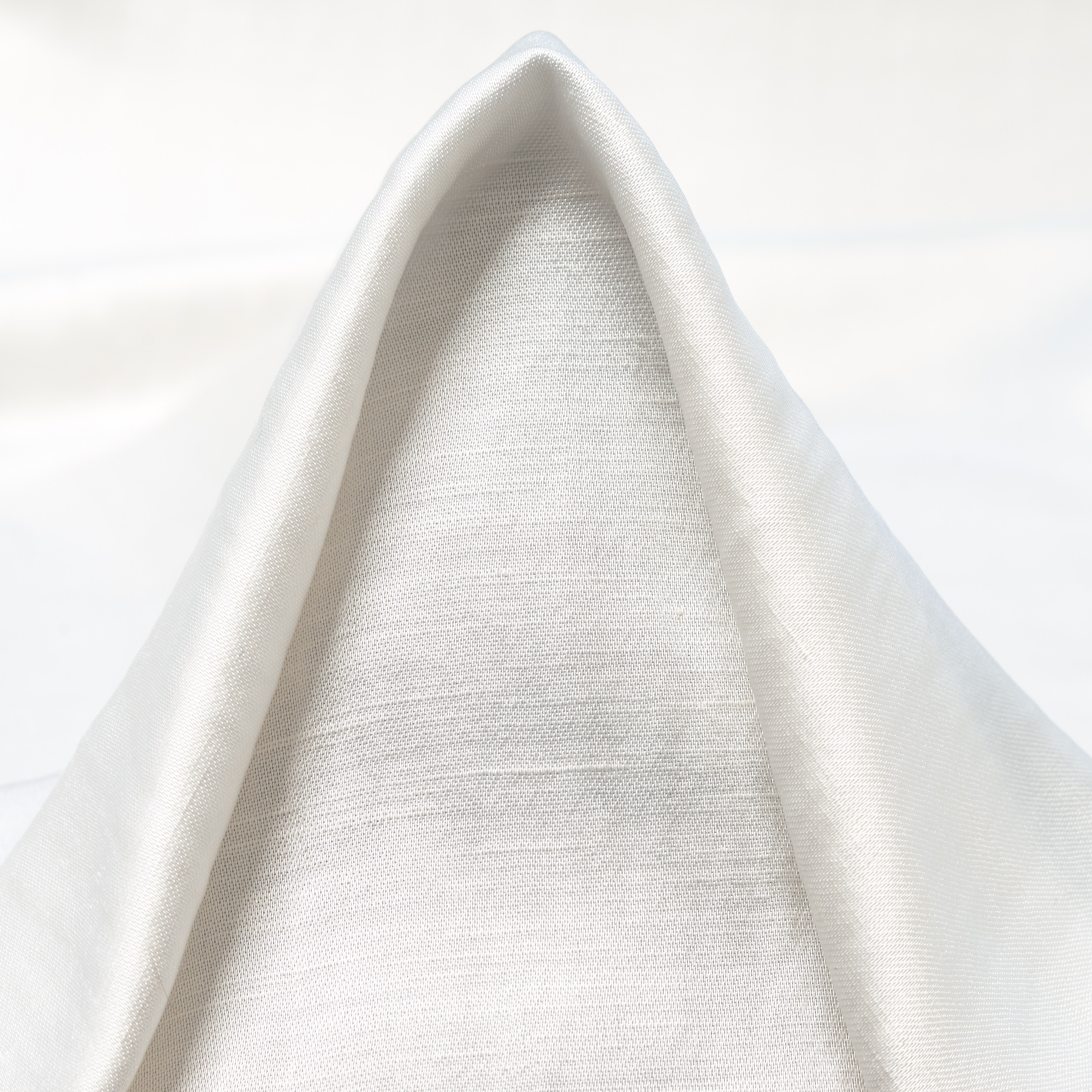 SATIN, LINEN, VISCOSE, BRILLIANT WHITE (F000049553)