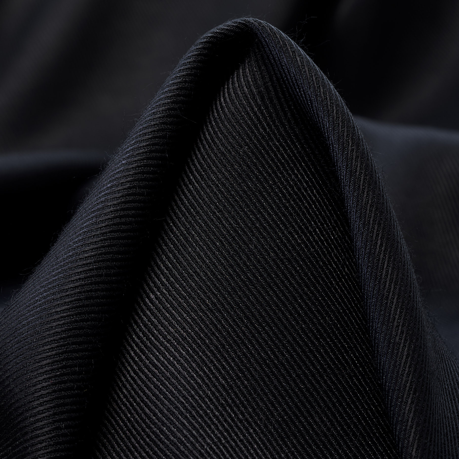 Podszewka, Octan, Wiskoza, Raven Black (F000042316)