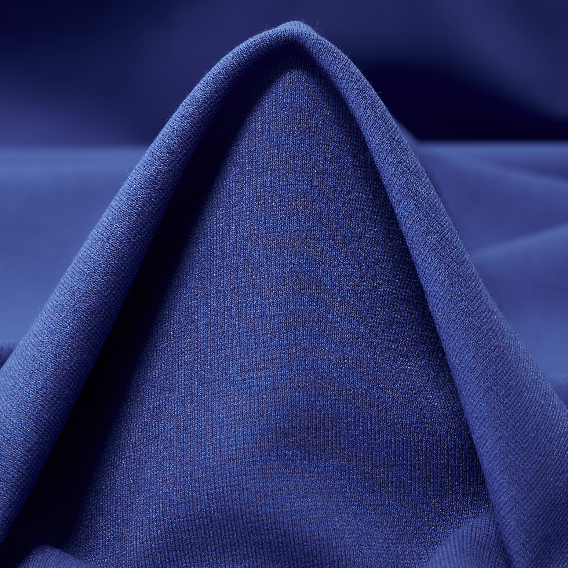 JERSEY, PUNTO MILANO, VISCOSE, DEEP ULTRAMARINE (F000042095)