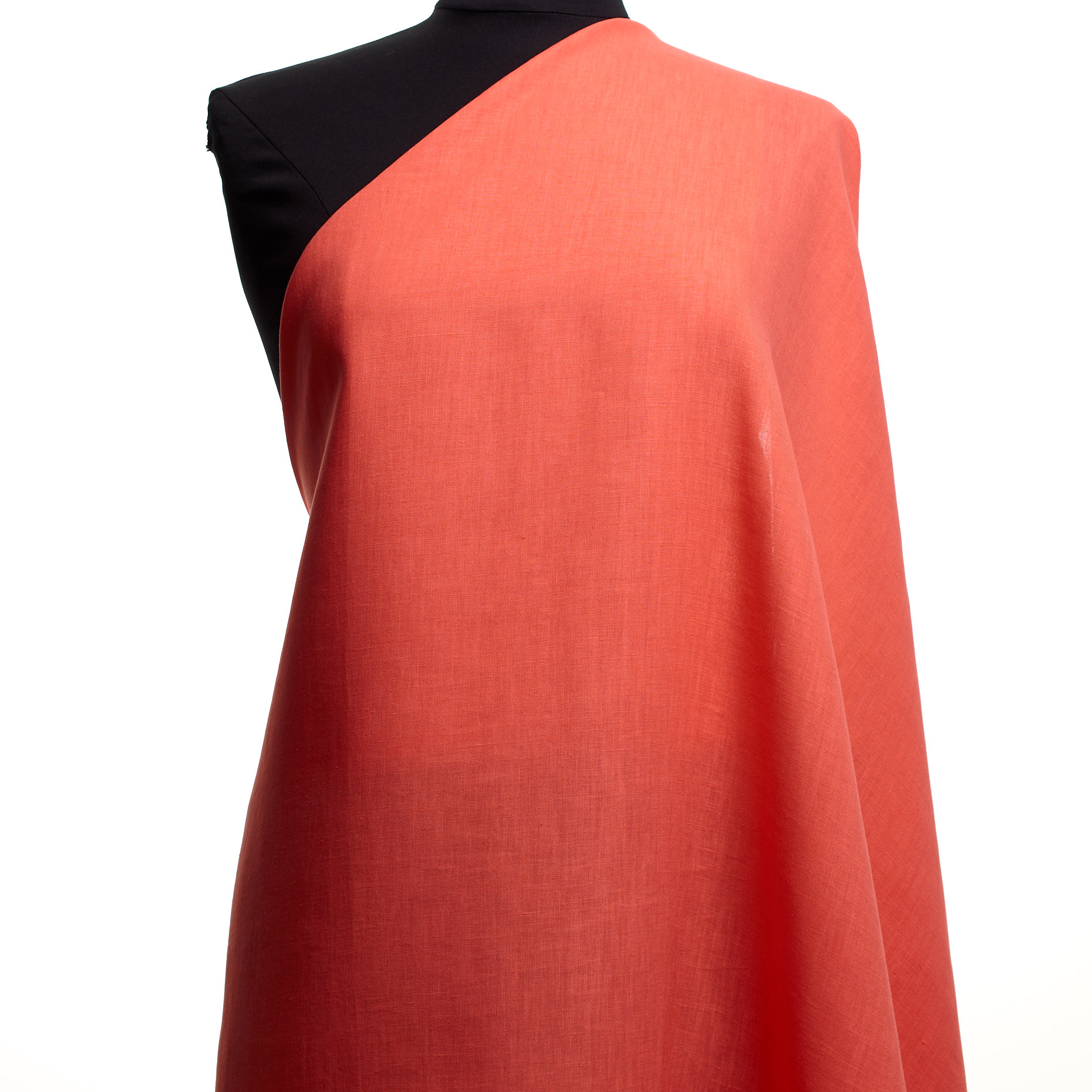 BATISTE, LINEN, DEEP SEA CORAL (T0000479) - Mannequin