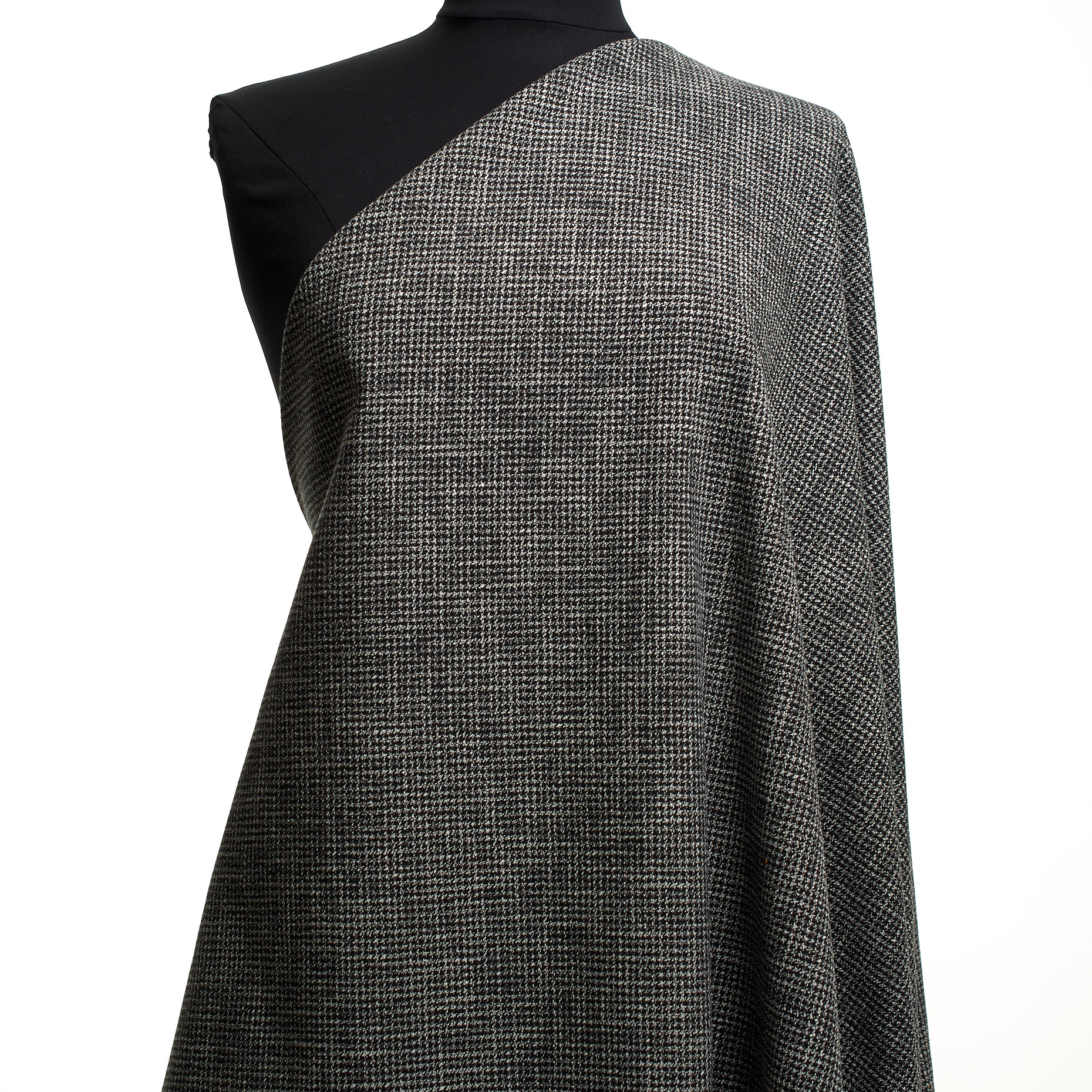 Baumwolle, Hahnentritt, Pavement (F000044100) - Schaufensterpuppe