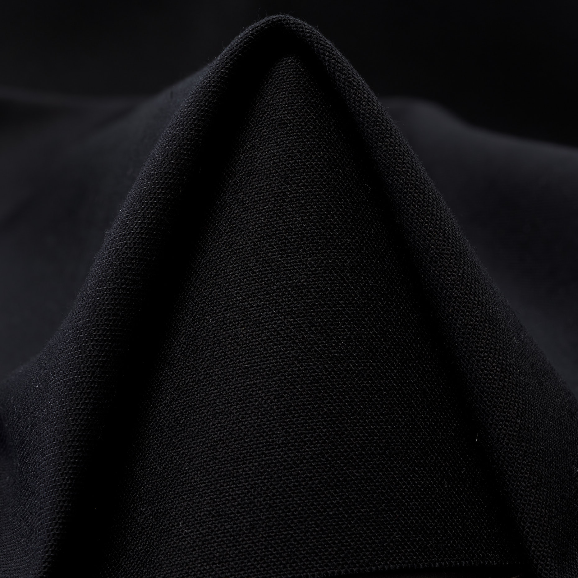 Твил, Хлопок, Стрейч, Raven Black (F000044428)