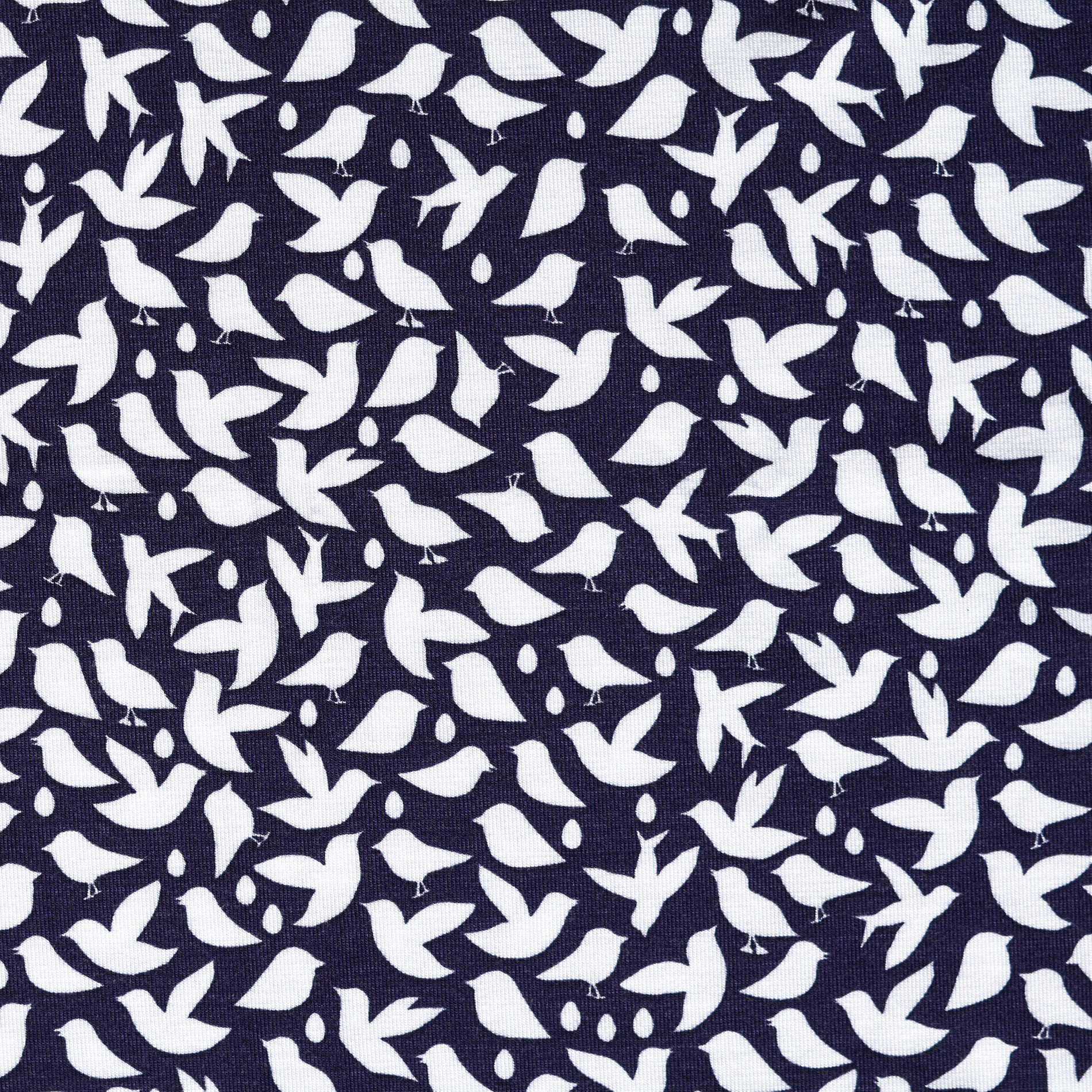 Jersey, Viskose, Bedruckt, Blue Depths (F000032477) - Gewebe