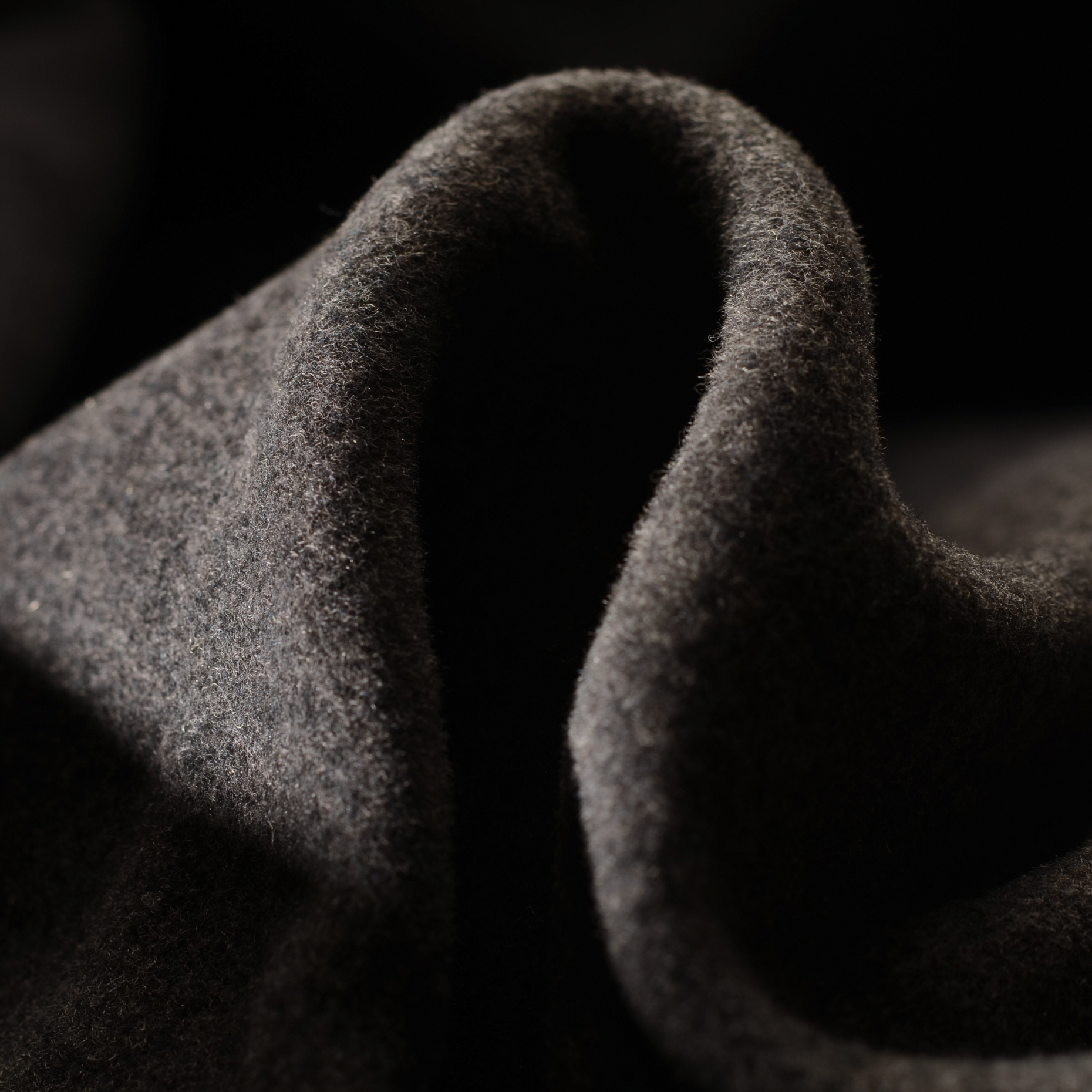 DOUBLE, VIRGIN WOOL, CAVIAR