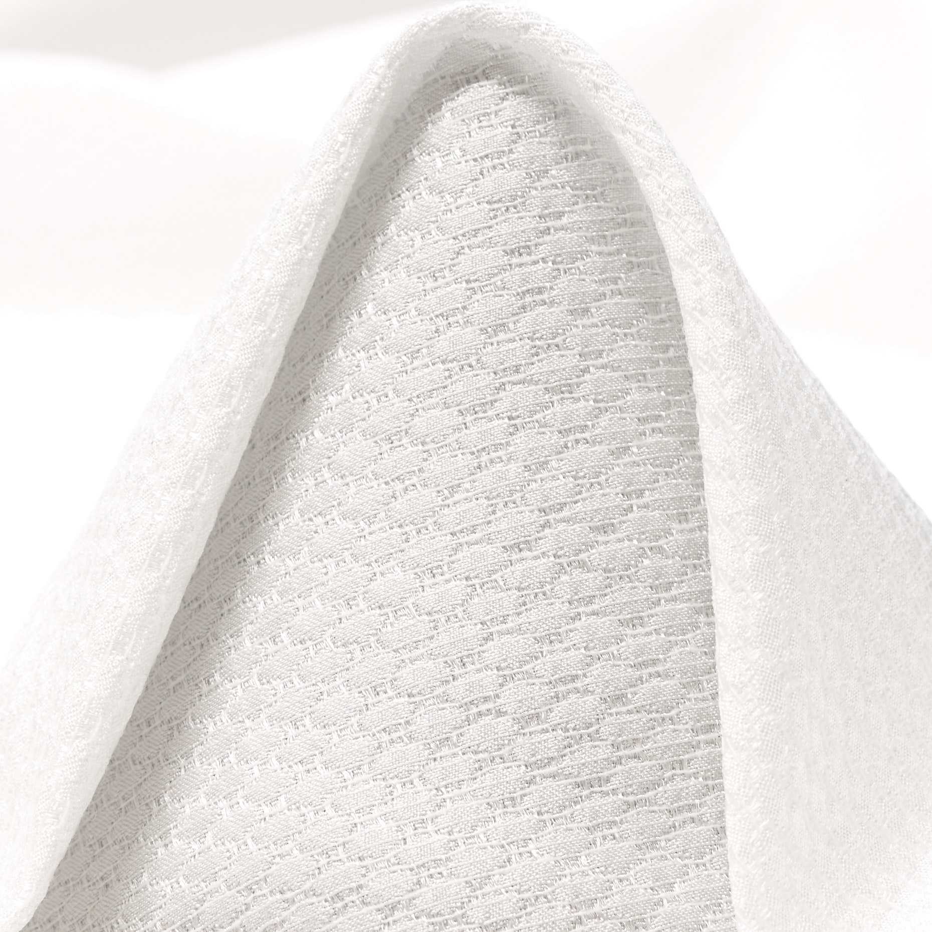 JACQUARD, MICRO DESIGN, BRILLIANT WHITE