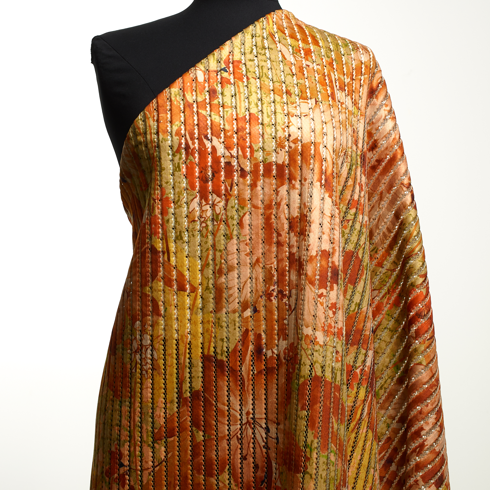 Mesh, Floral, Pumpkin (T0000132) - Schaufensterpuppe