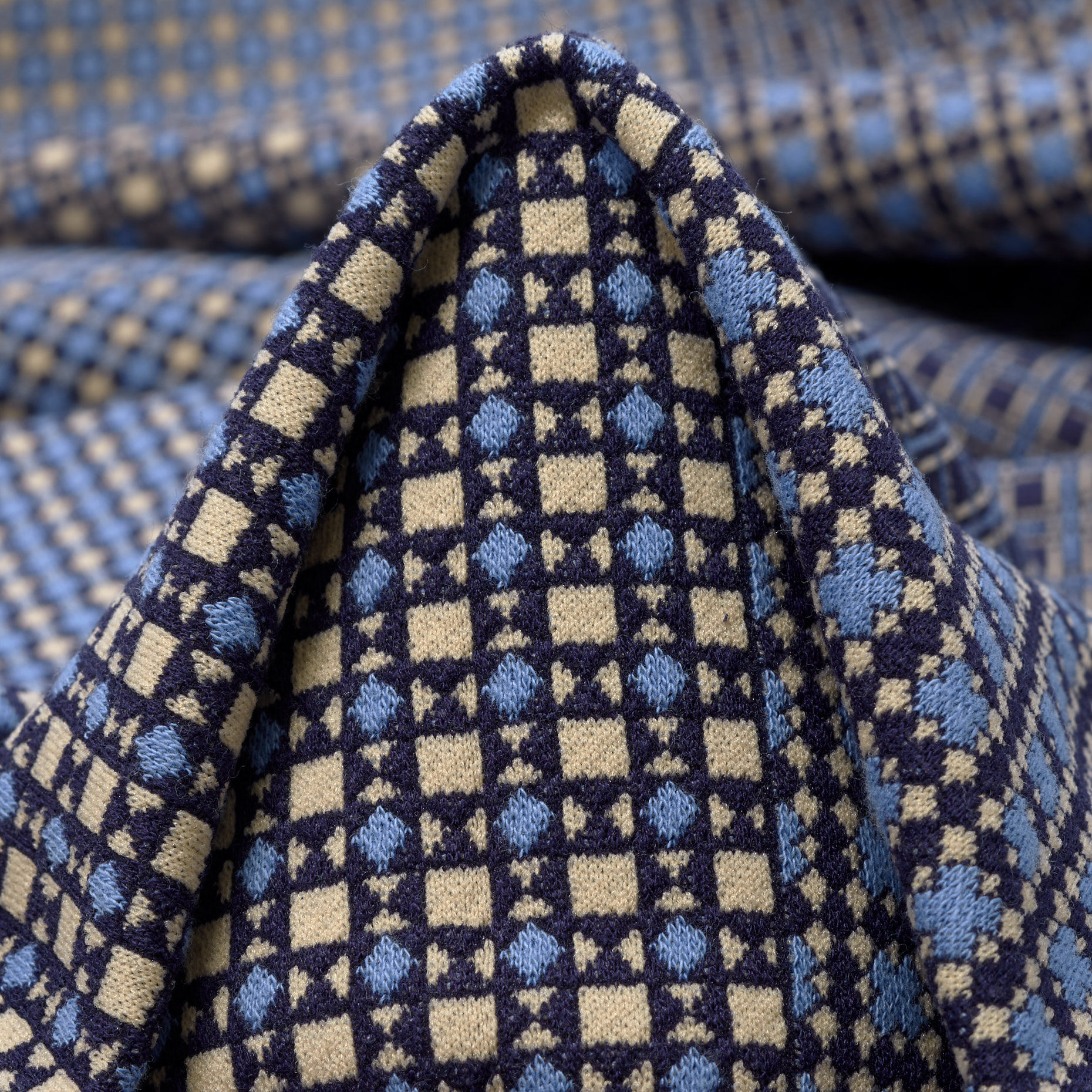 JERSEY, JACQUARD, SUPERSONIC BLUE (F000041010)