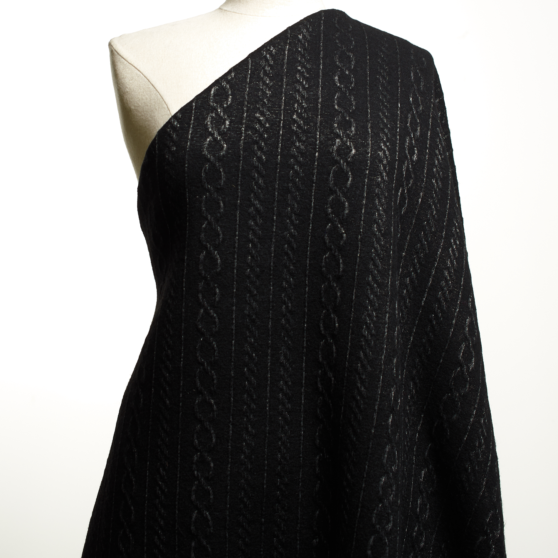 Jersey, Wool, Blackened Pearl (F000034187) - Maniquí