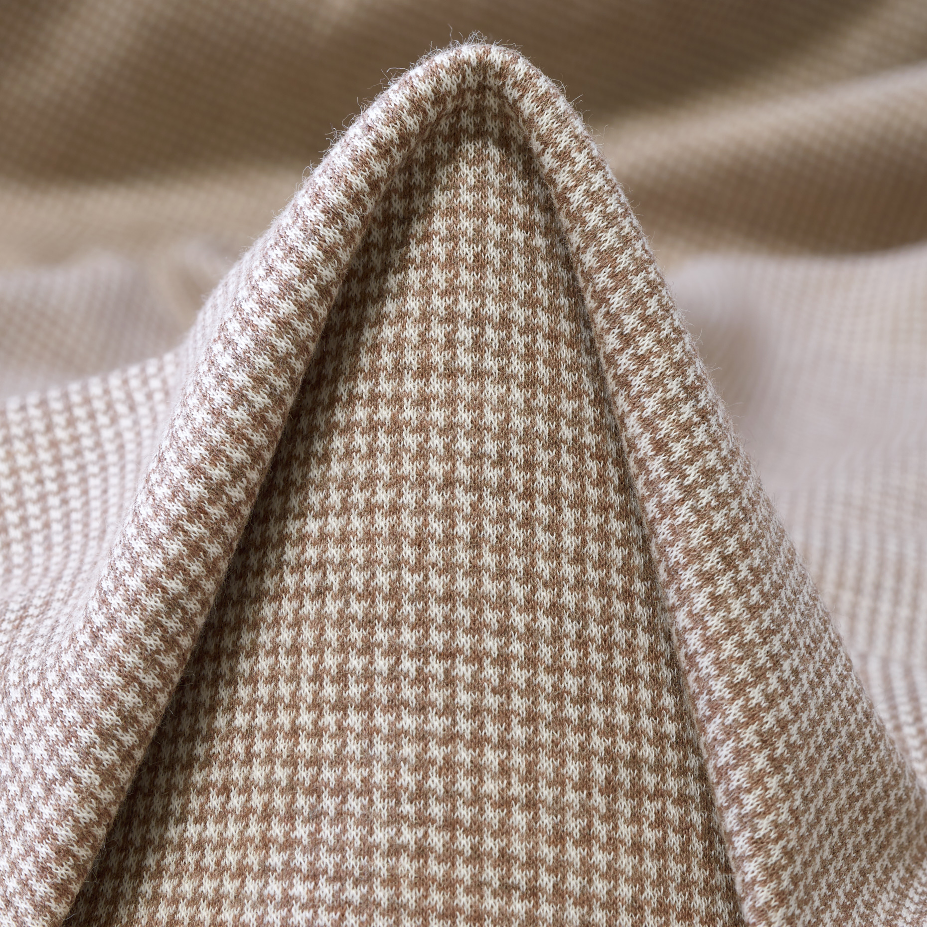 JERSEY, COTTON, HOUNDSTOOTH, OUTER SPACE (F000048048)