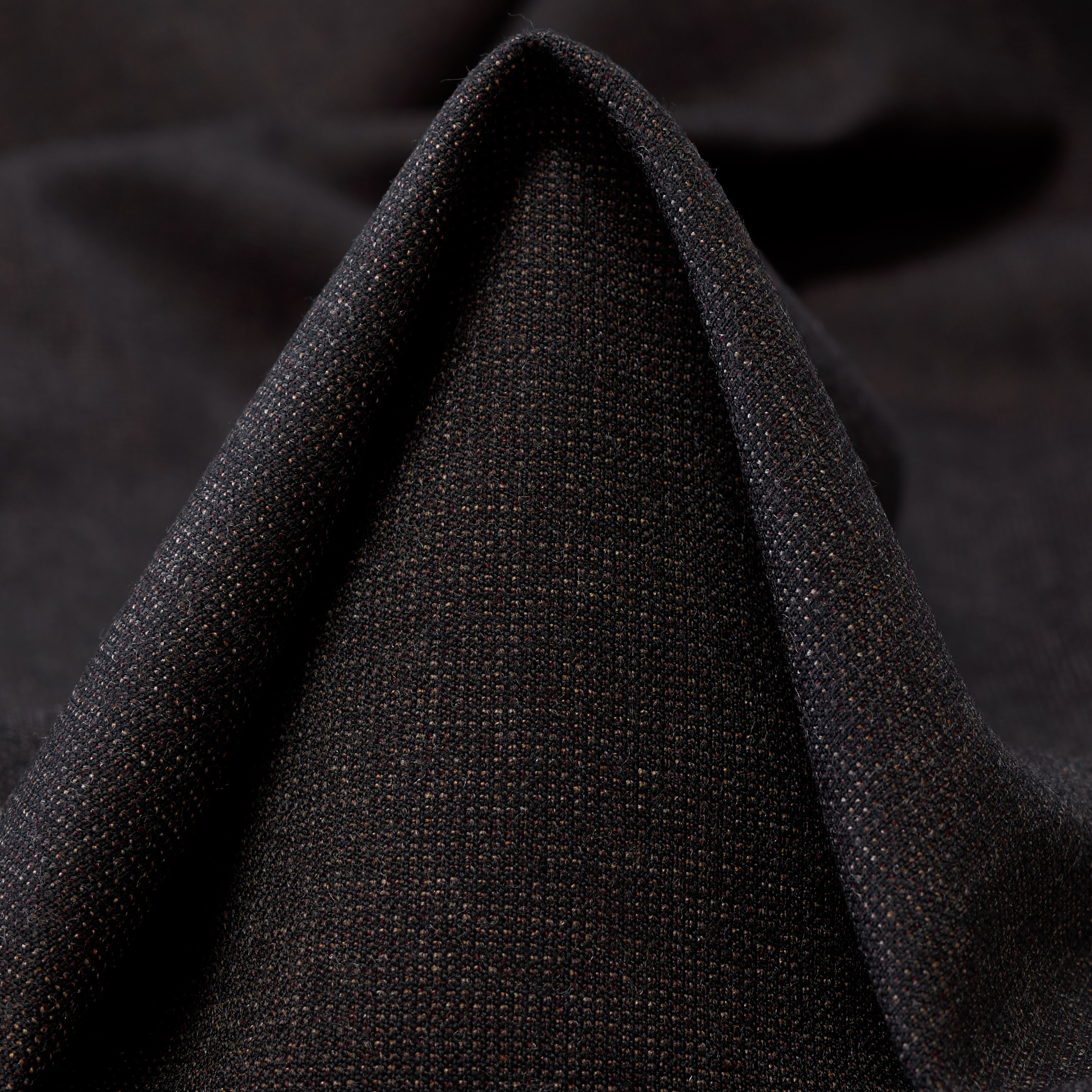 Cool Wool, Wełna dziewicza, Melange, Seal Brown (F000048017)