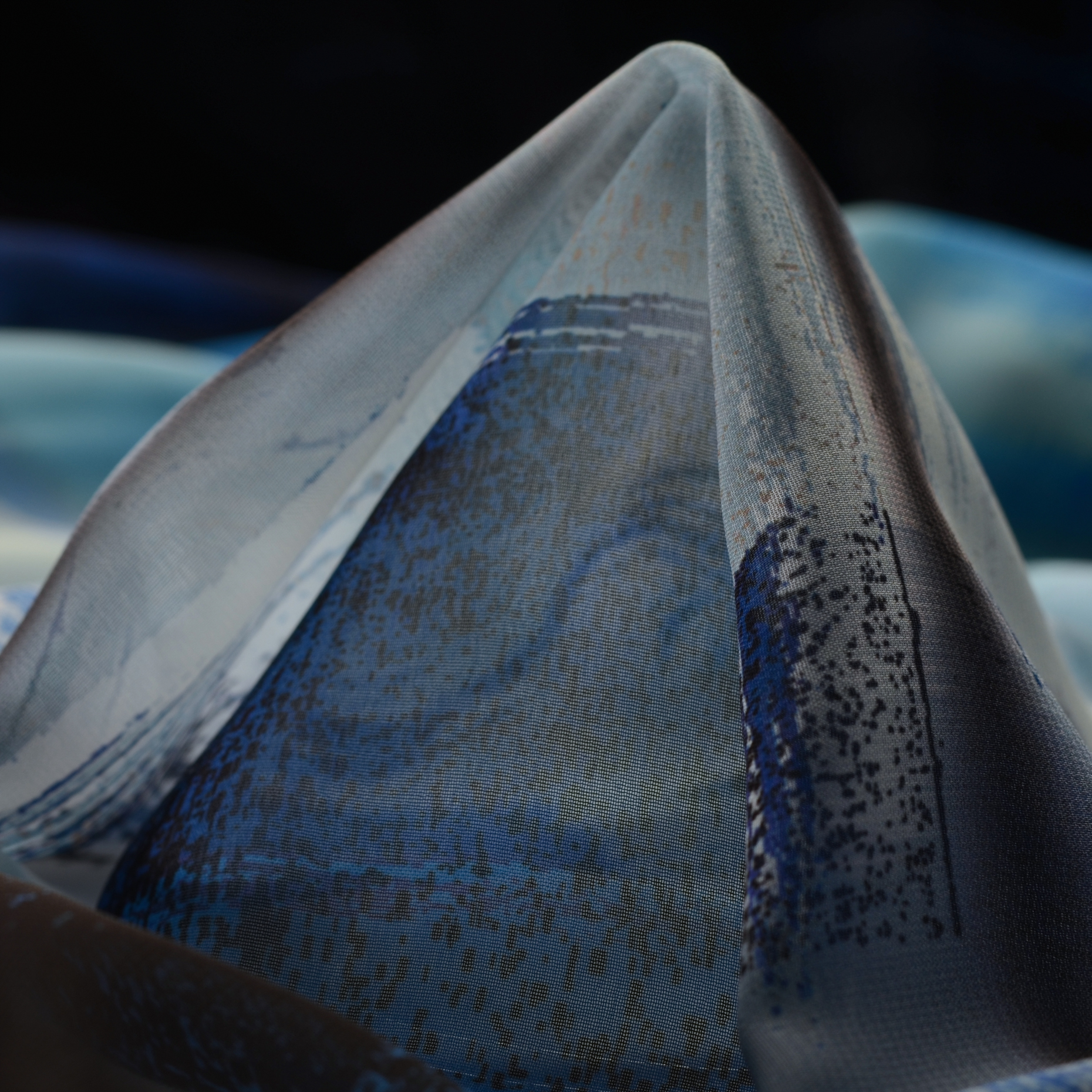 CHIFFON, COLONY BLUE&CAPPUCCINO (F000018985)