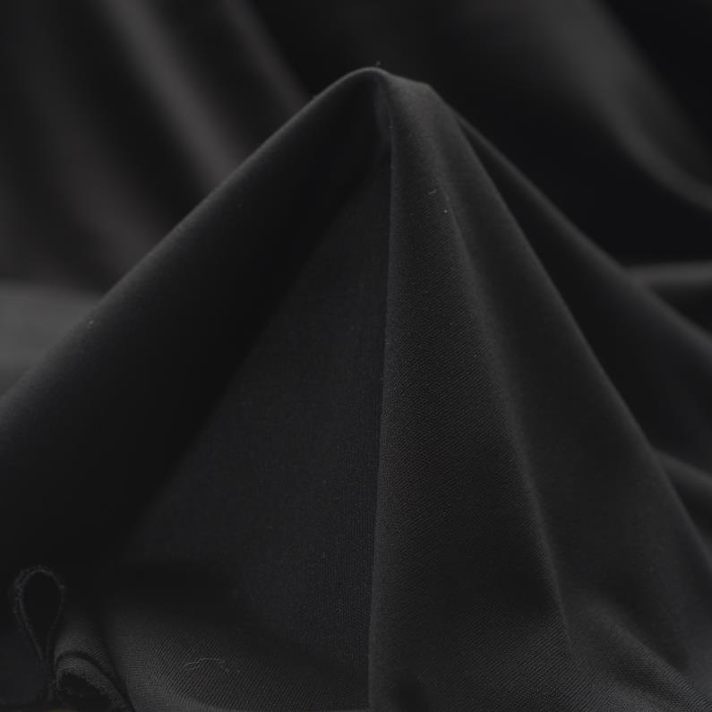 SINGLE JERSEY, BLACK RAVEN