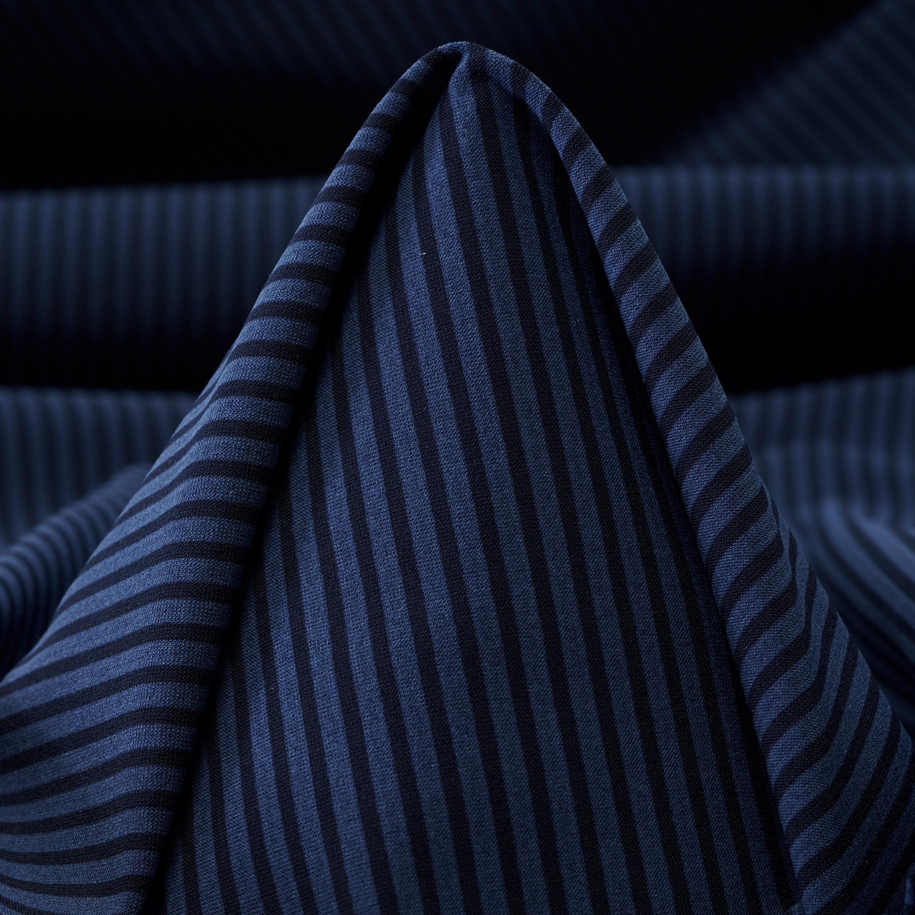 Techno Jersey, Rigato, Alta Elasticità, Parisian Night&Folkstone Gray (F000041521)