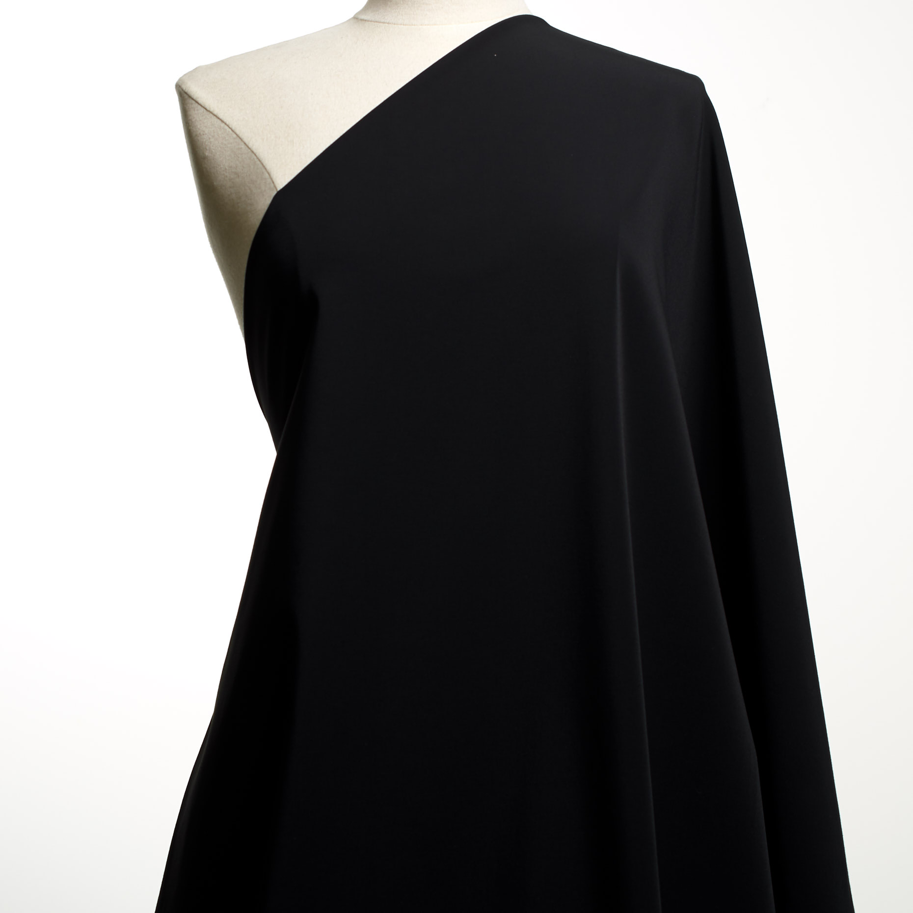 TECHNO STRETCH, COTTON, BI-STRETCH, RAVEN BLACK (F000037990) - Mannequin