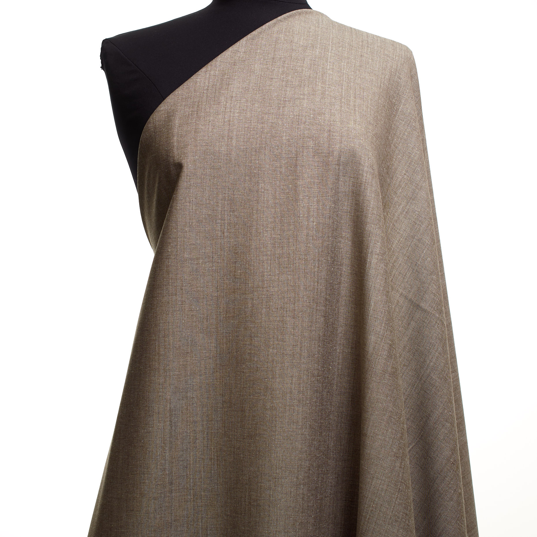 VIRGIN WOOL, MELANGE, OYSTER GRAY (F000042238) - Mannequin