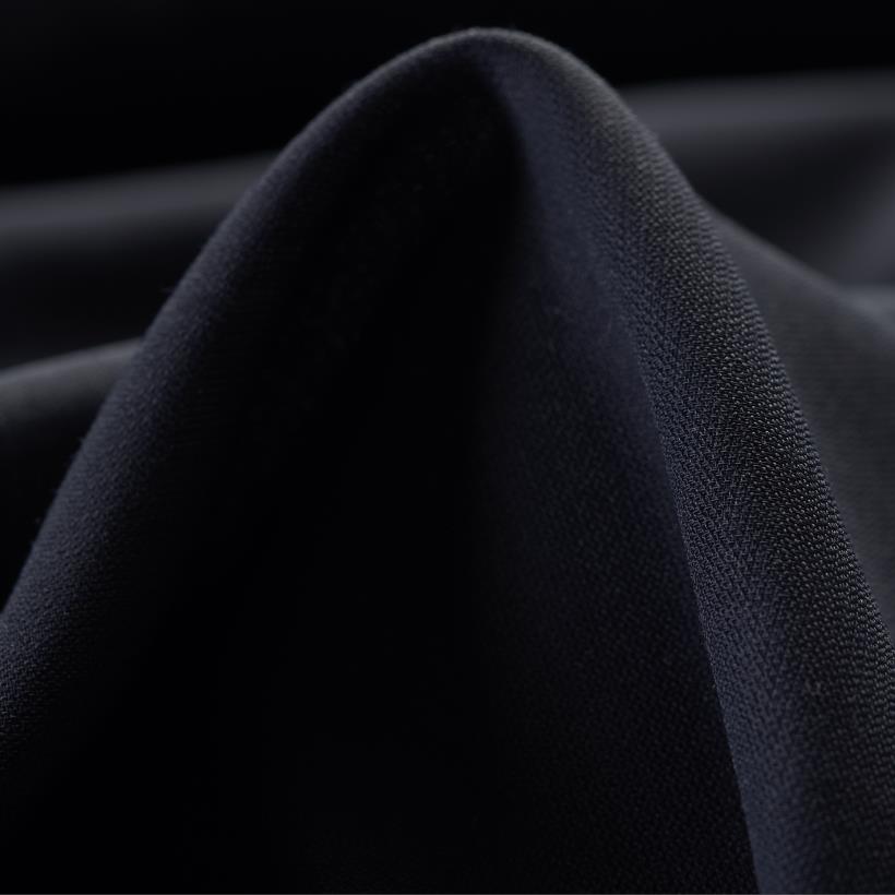 CRÊPE, WOOL BLEND, NIGHT SKY (F000028184)