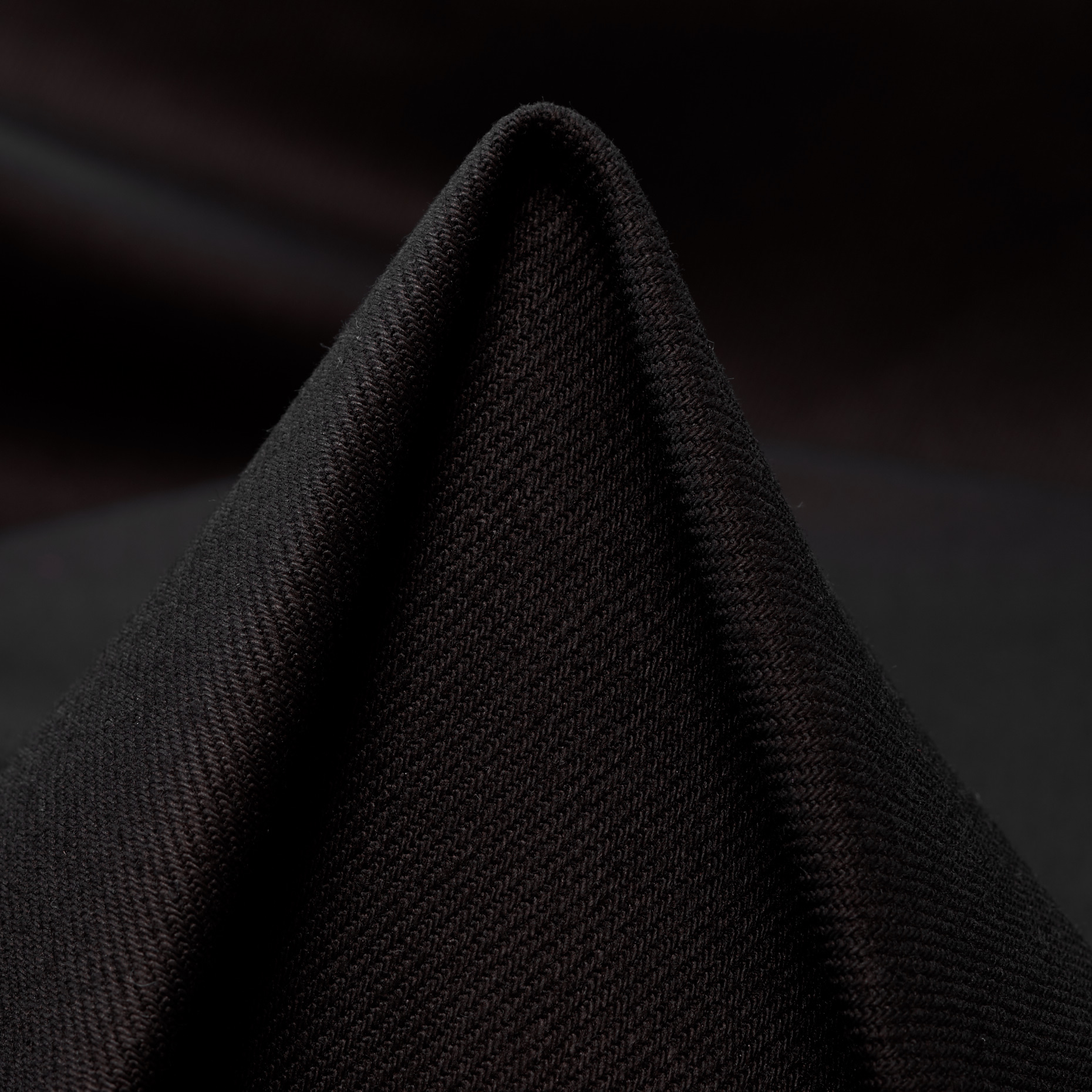 TWILL, COTTON, STIFF, JET BLACK (F000049257)