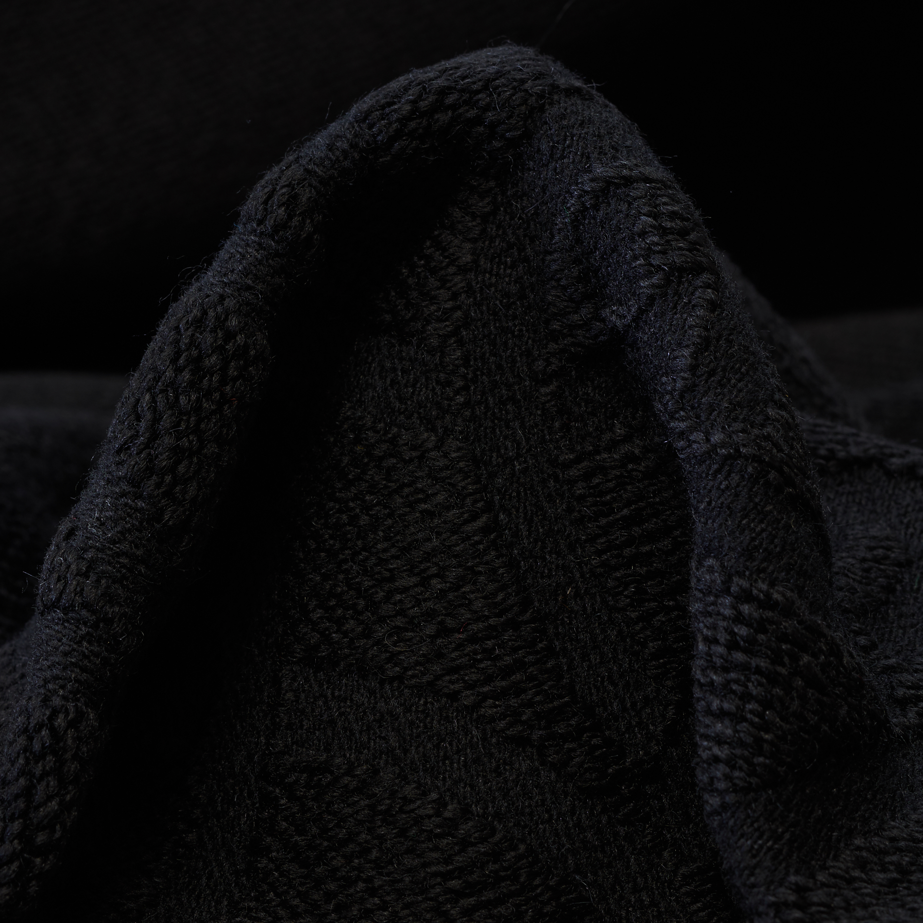 Bouclé, Mieszanka wełny, Raven Black (F000034180)