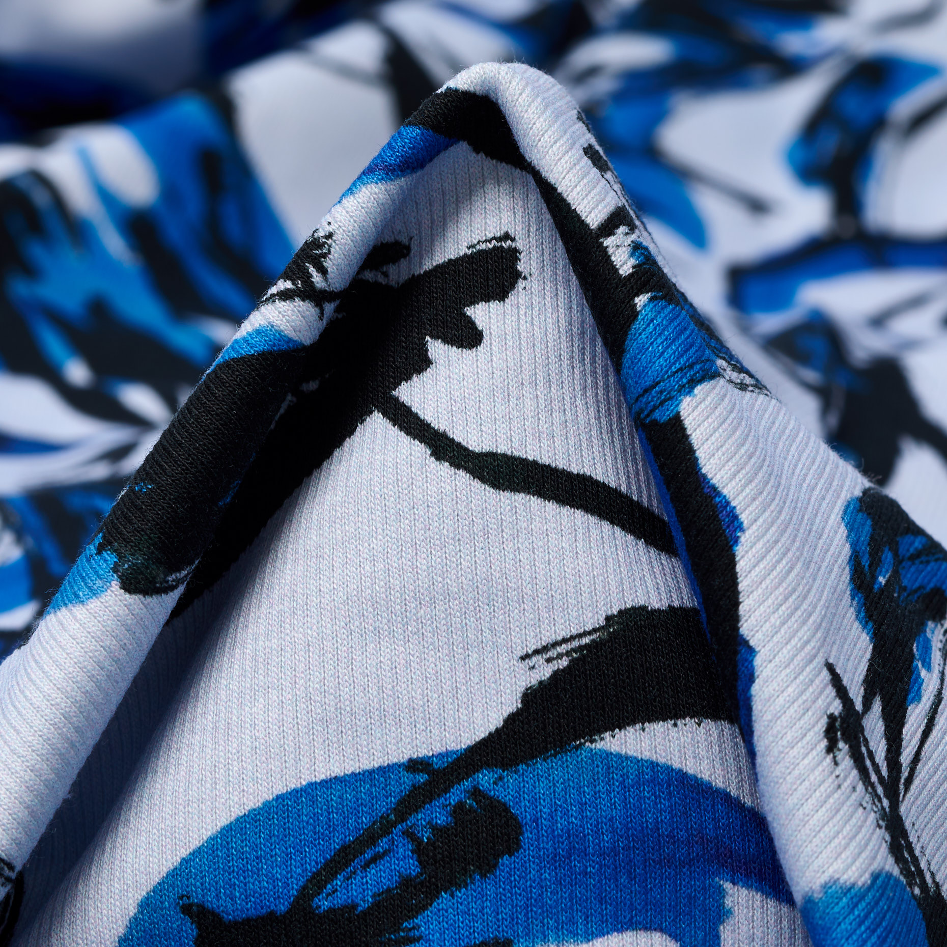 Rippjersey, Baumwolle Elastik, Glacier Blue (F000042945)