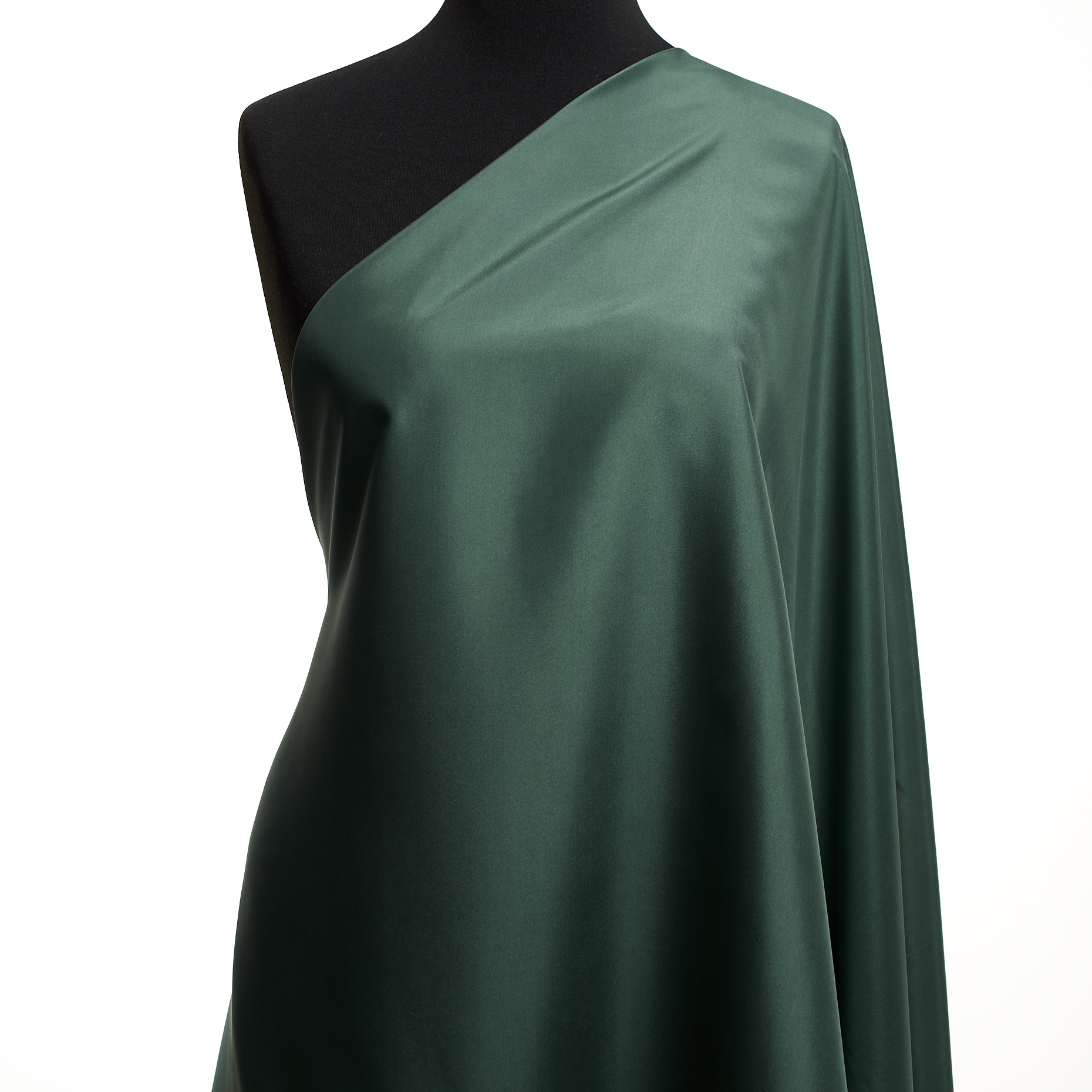 SATIN, SILK, SHIMMERING, SMOKE PINE (F000049147) - Mannequin