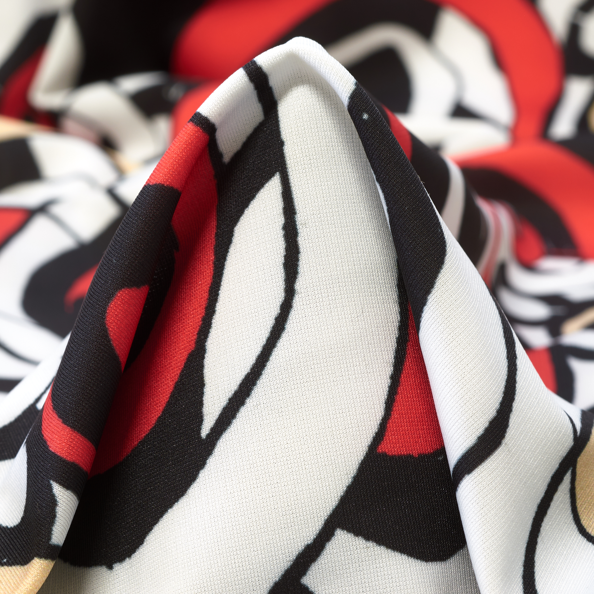 Одиночный Джерси, Принт, Lipstick&Sand (F000031234)